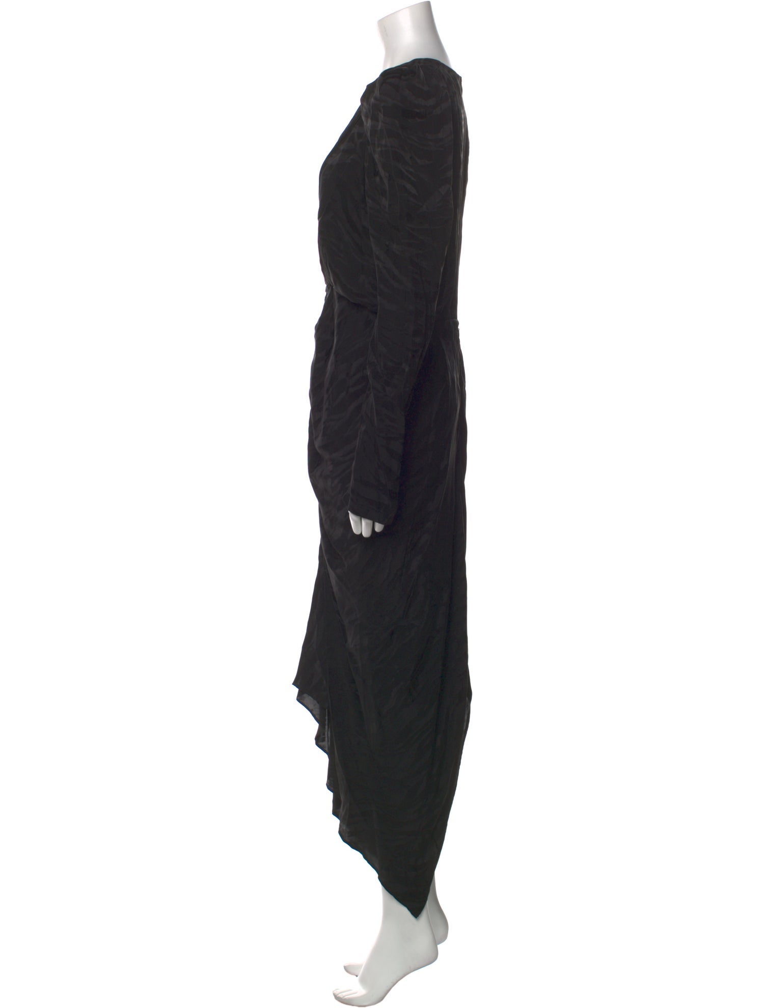 Ronny Kobo Silk Long Dress