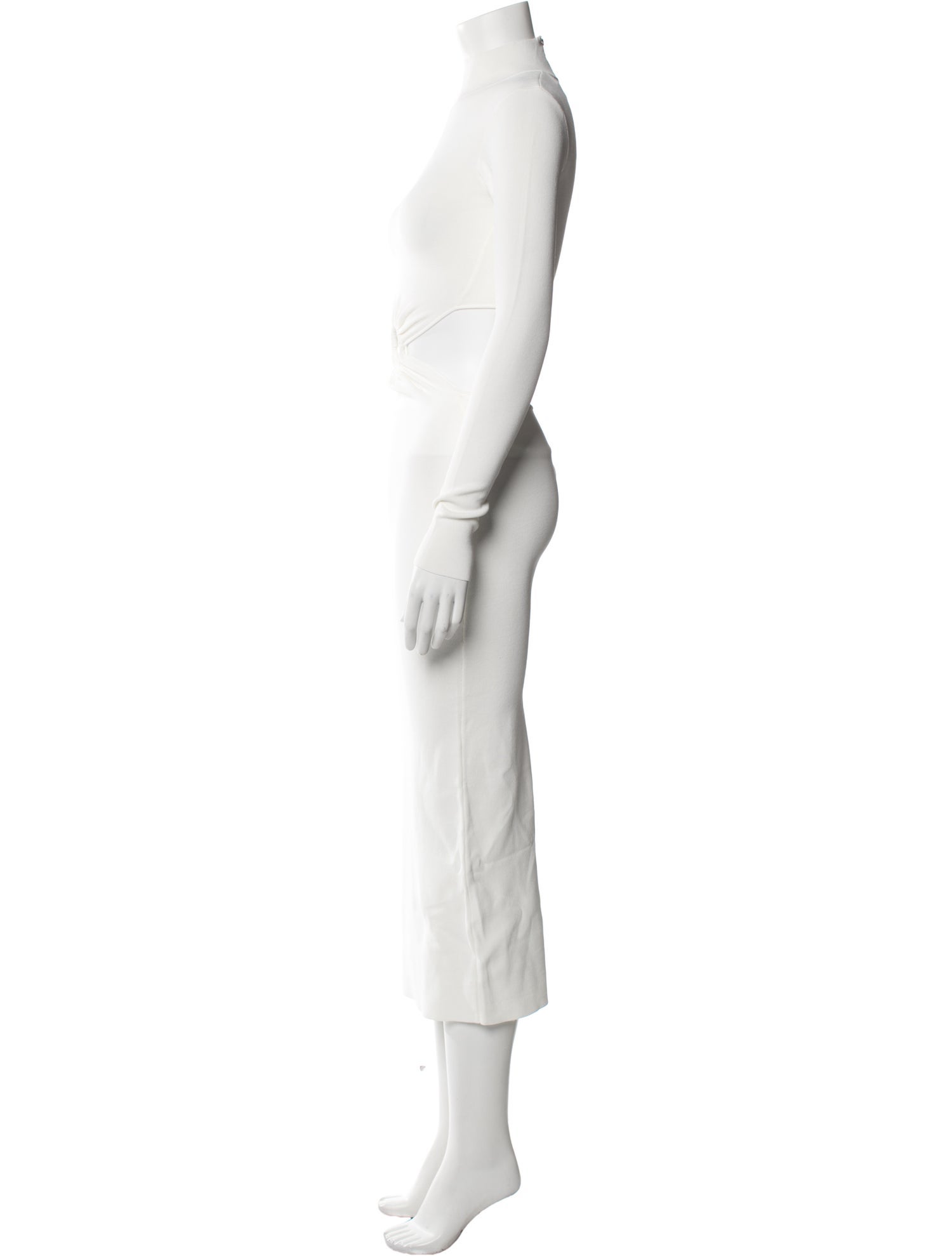 Ronny Kobo Turtleneck Long Dress