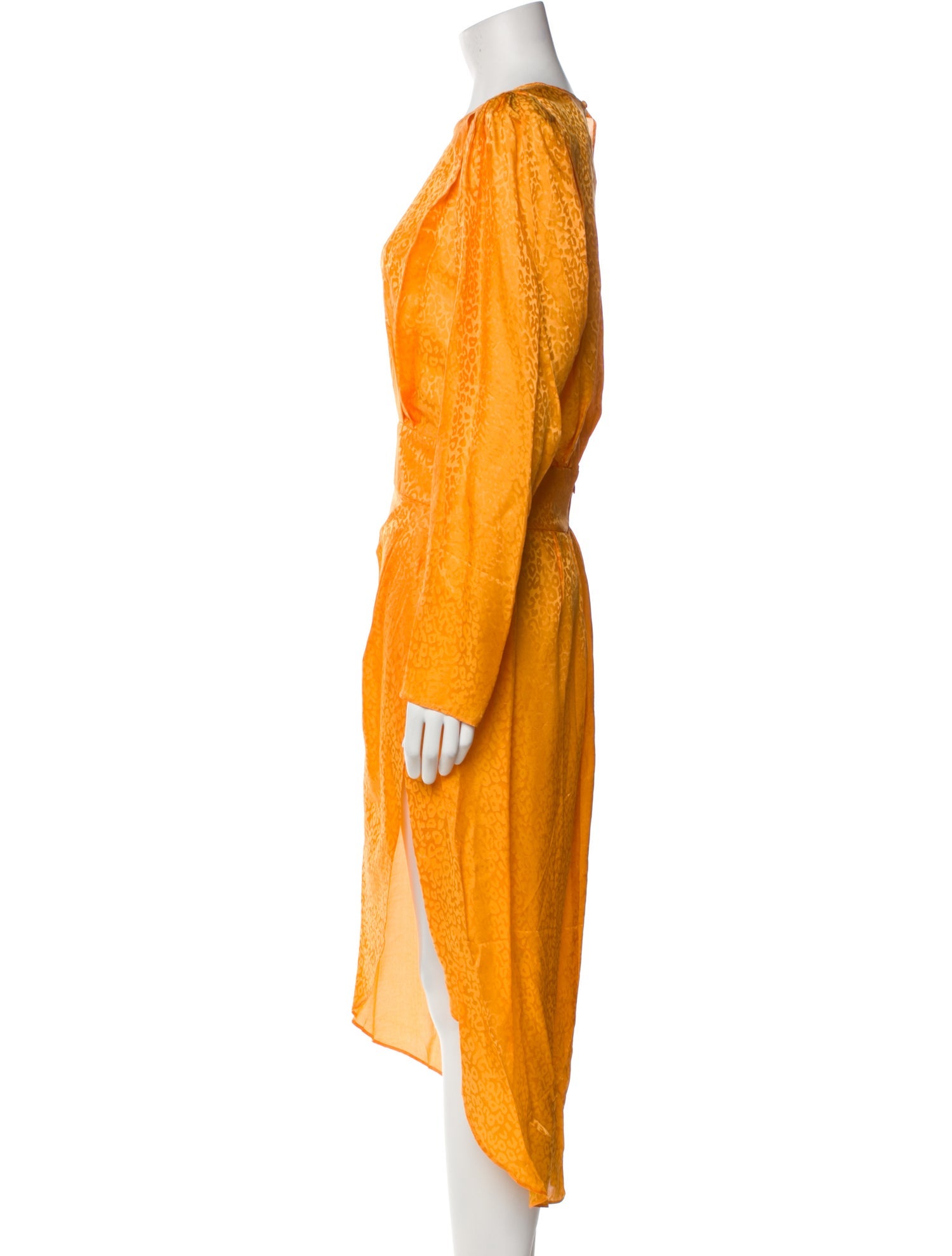 Ronny Kobo Crew Neck Long Dress w/ Tags