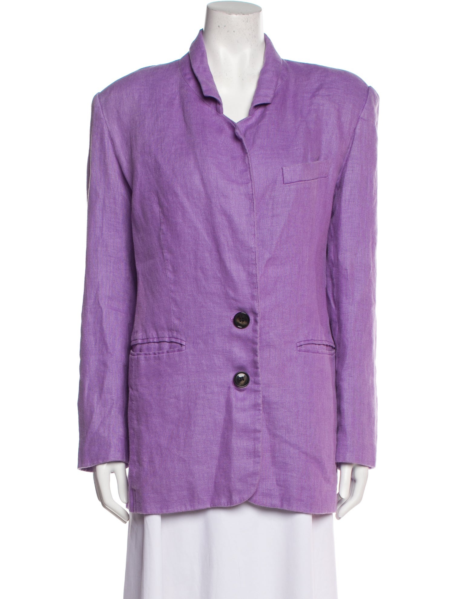 Ronny Kobo Linen Blazer