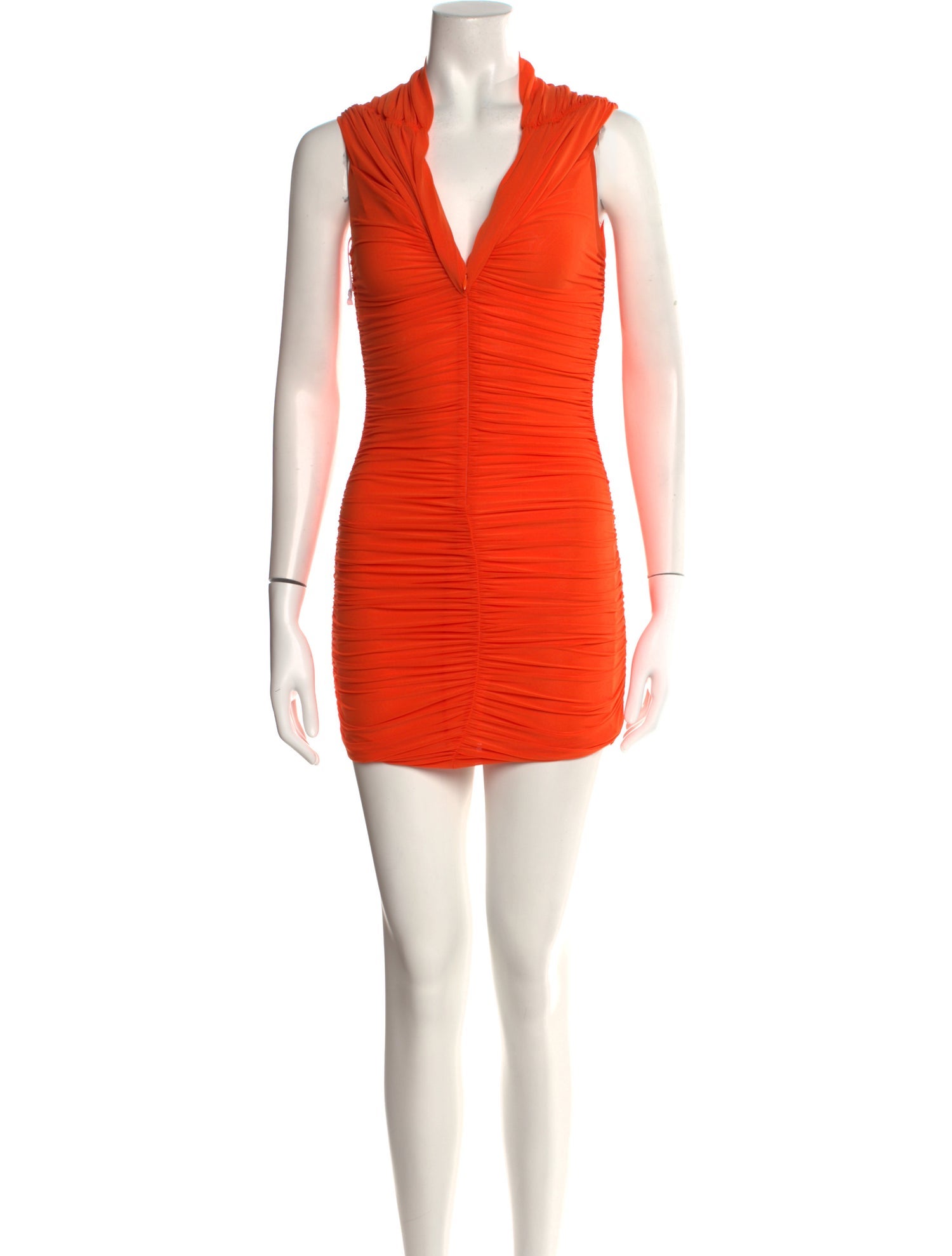 Ronny Kobo V-Neck Mini Dress