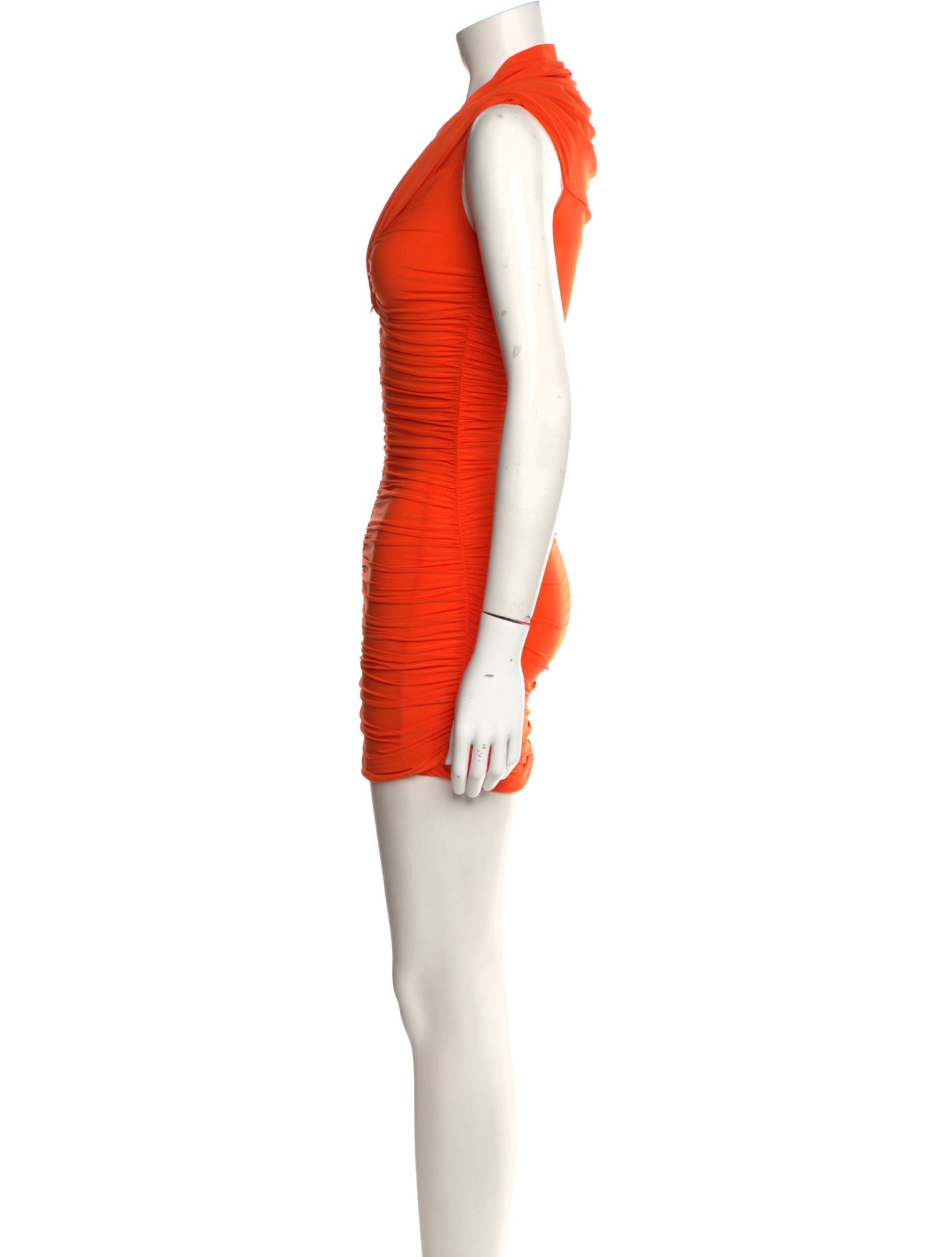 Ronny Kobo V-Neck Mini Dress