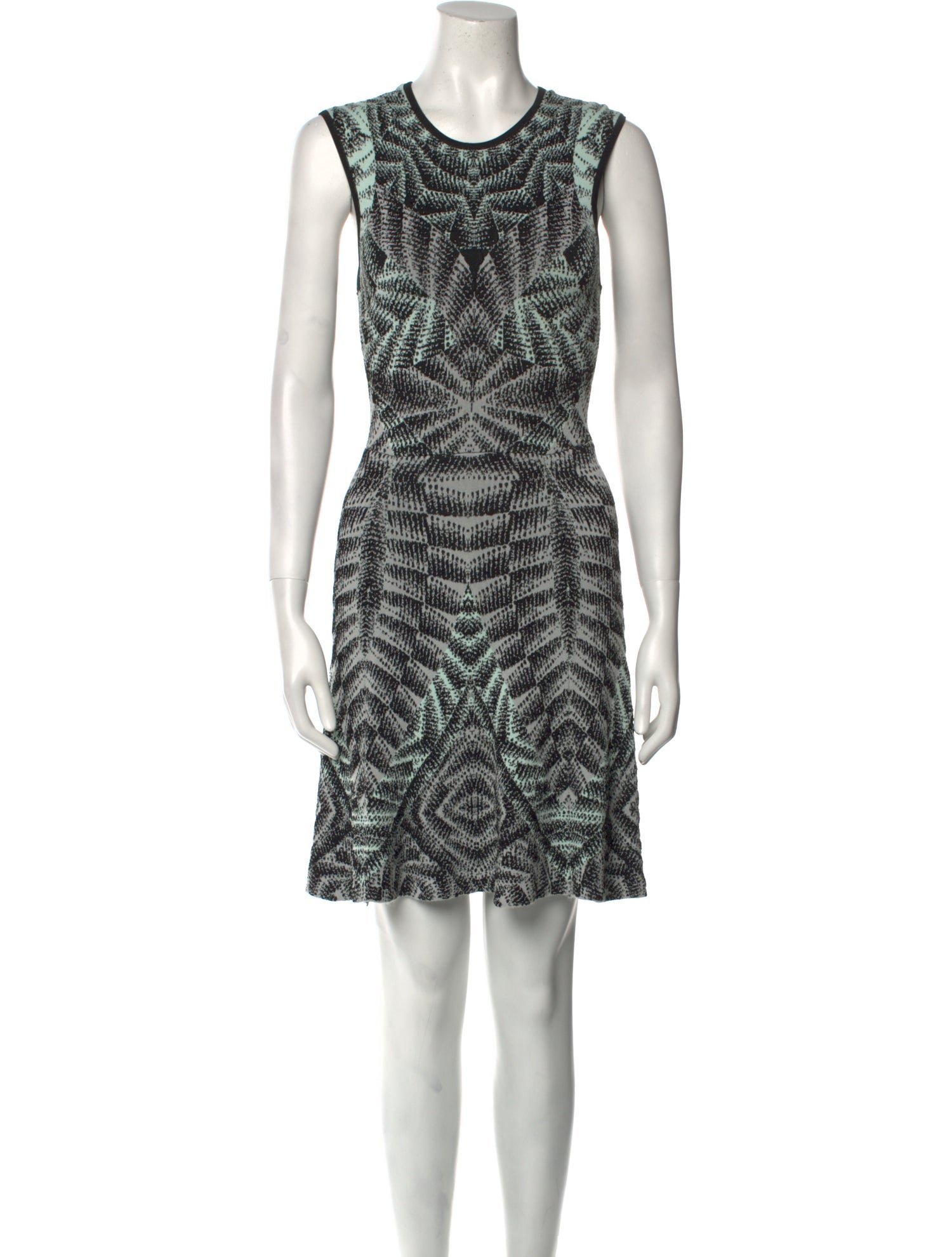 Ronny Kobo Printed Mini Dress