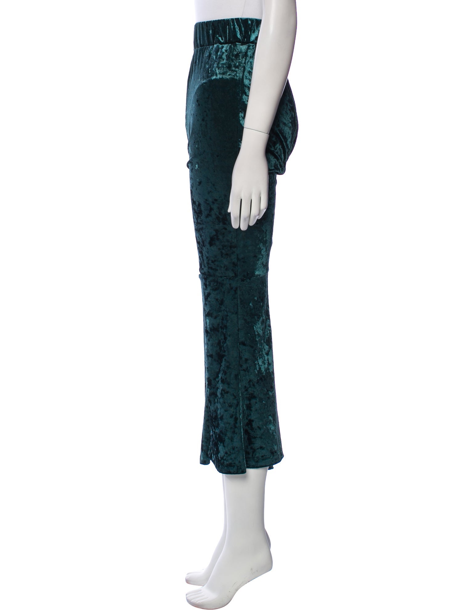 Ronny Kobo Ruffle Embellishment Sweatpants