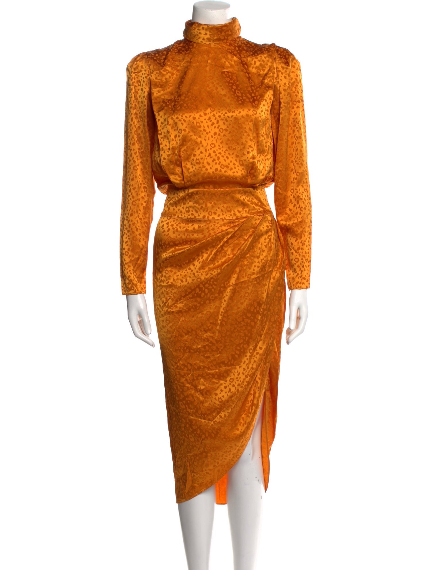 Ronny Kobo Silk Midi Length Dress