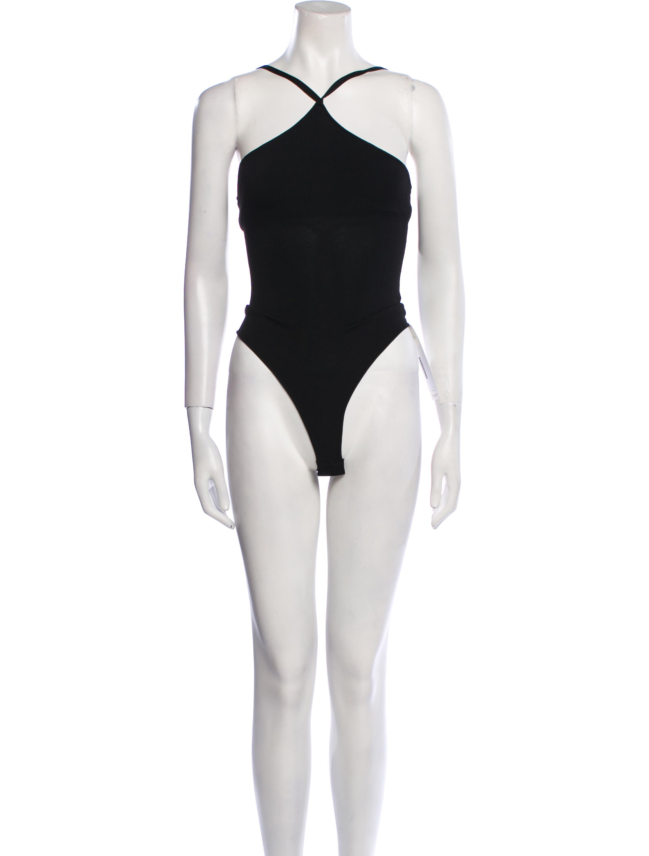 Ronny Kobo Halterneck Sleeveless Bodysuit