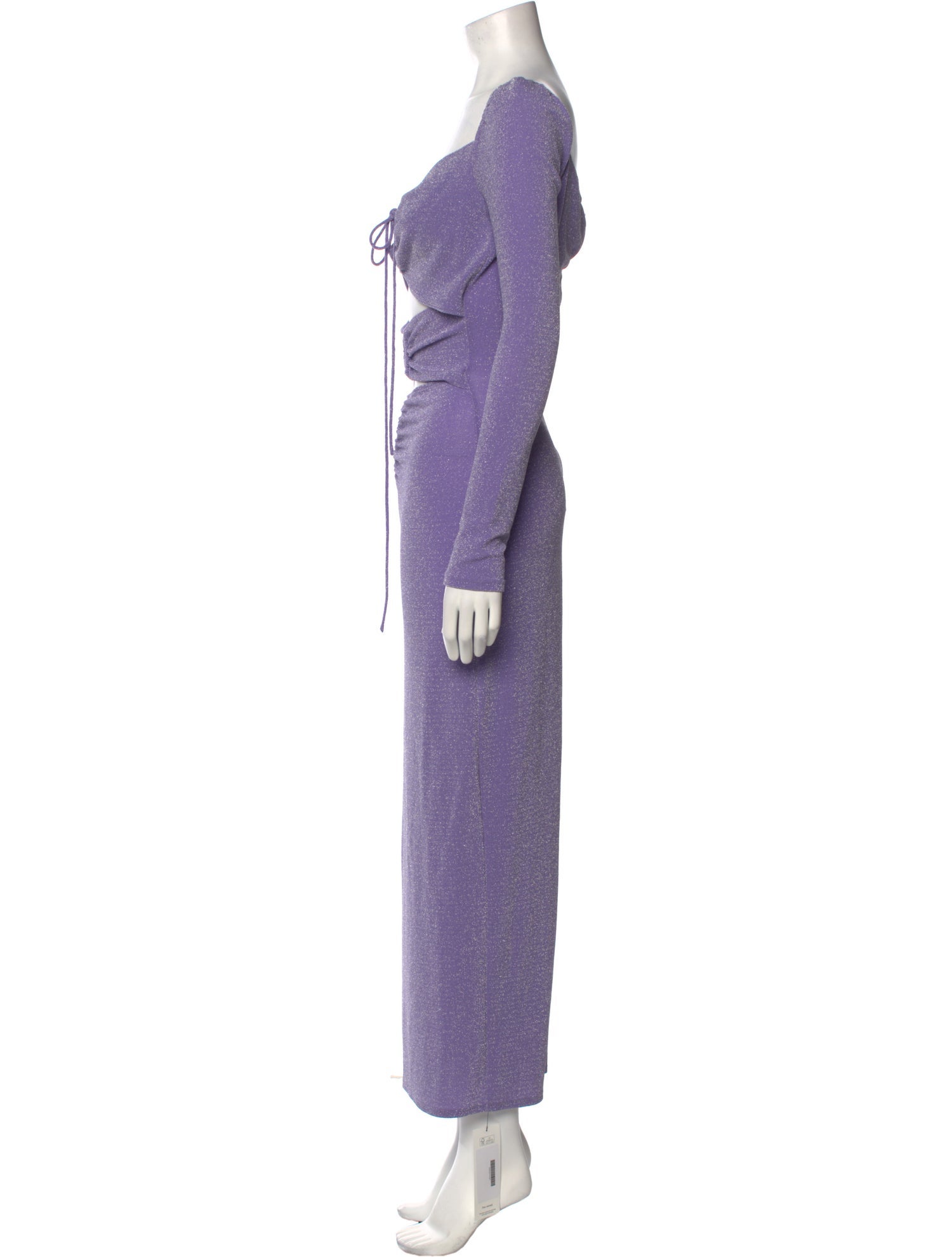 Ronny Kobo V-Neck Long Dress