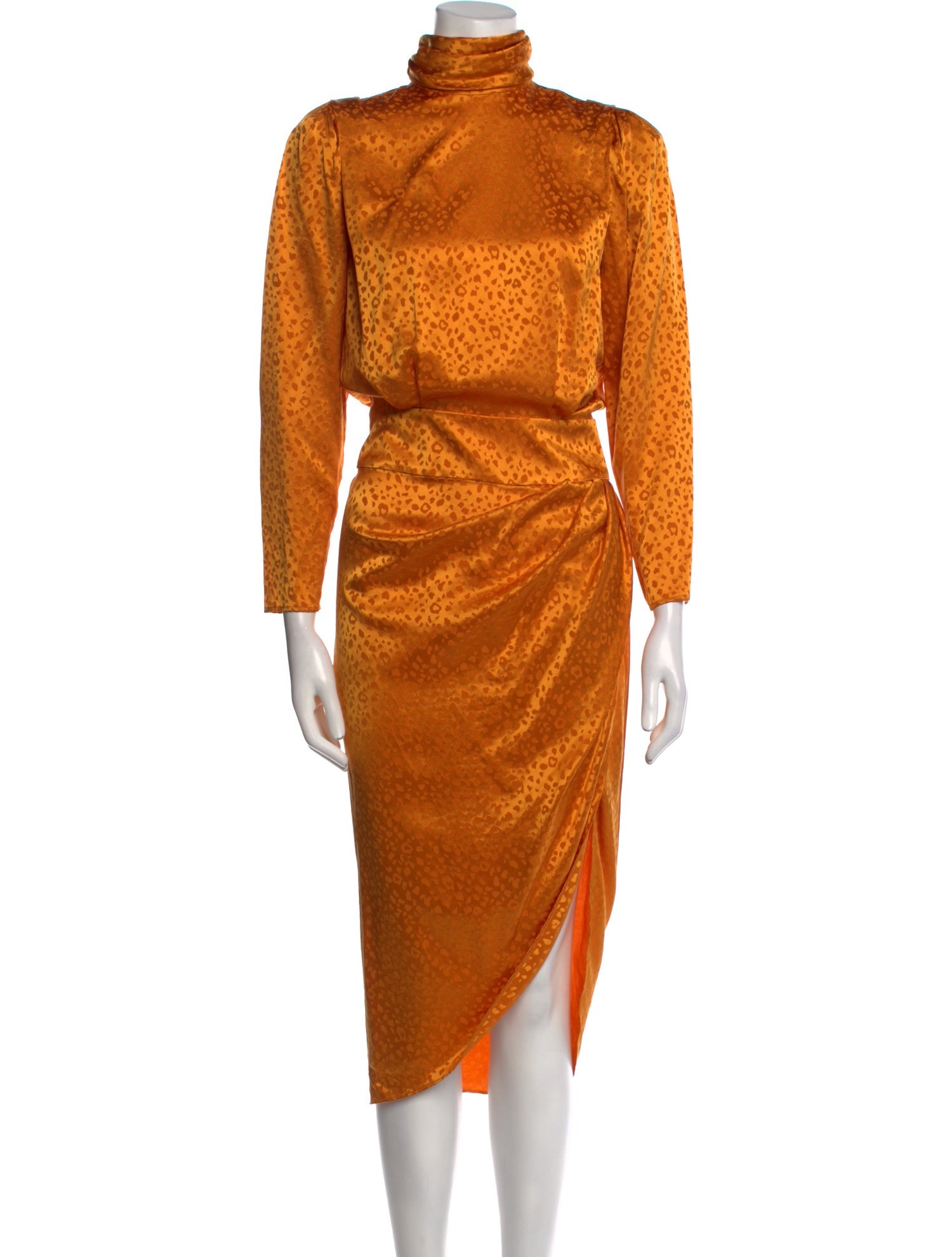 Ronny Kobo Silk Long Dress