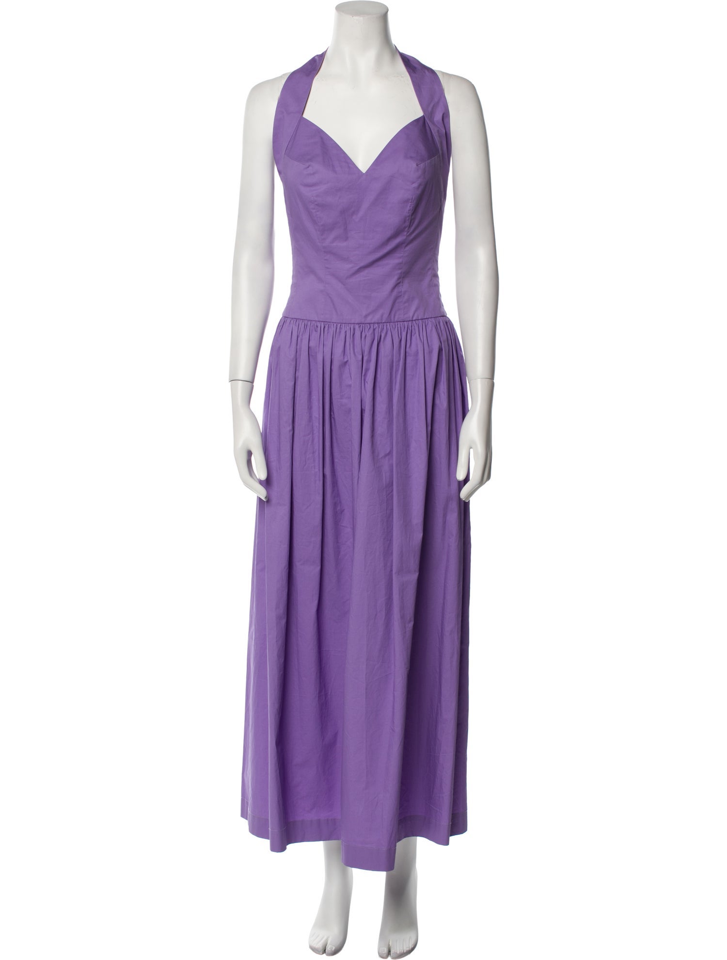 Ronny Kobo Halterneck Long Dress