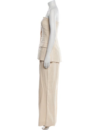 Ronny Kobo Linen Pant Set