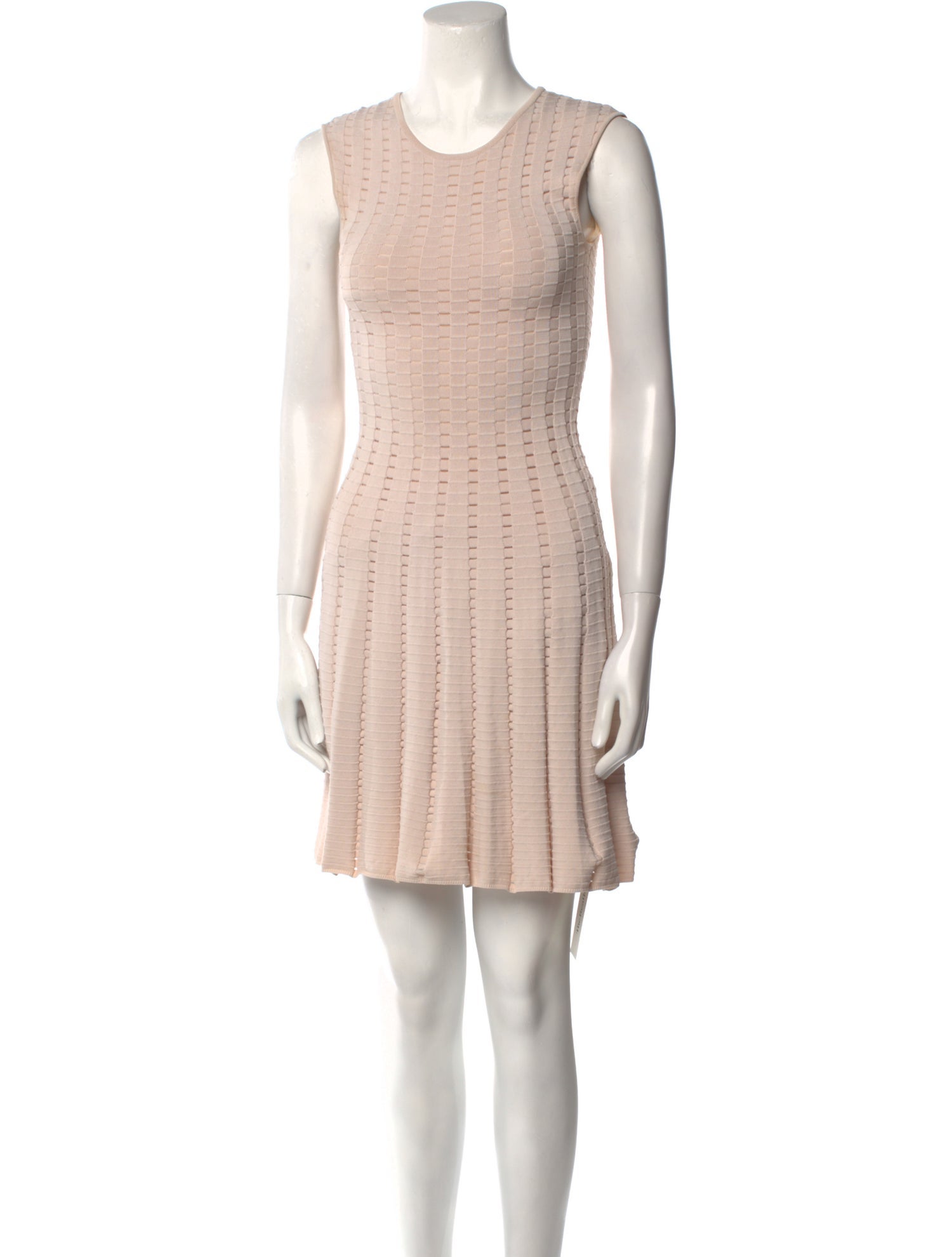 Ronny Kobo Scoop Neck Mini Dress