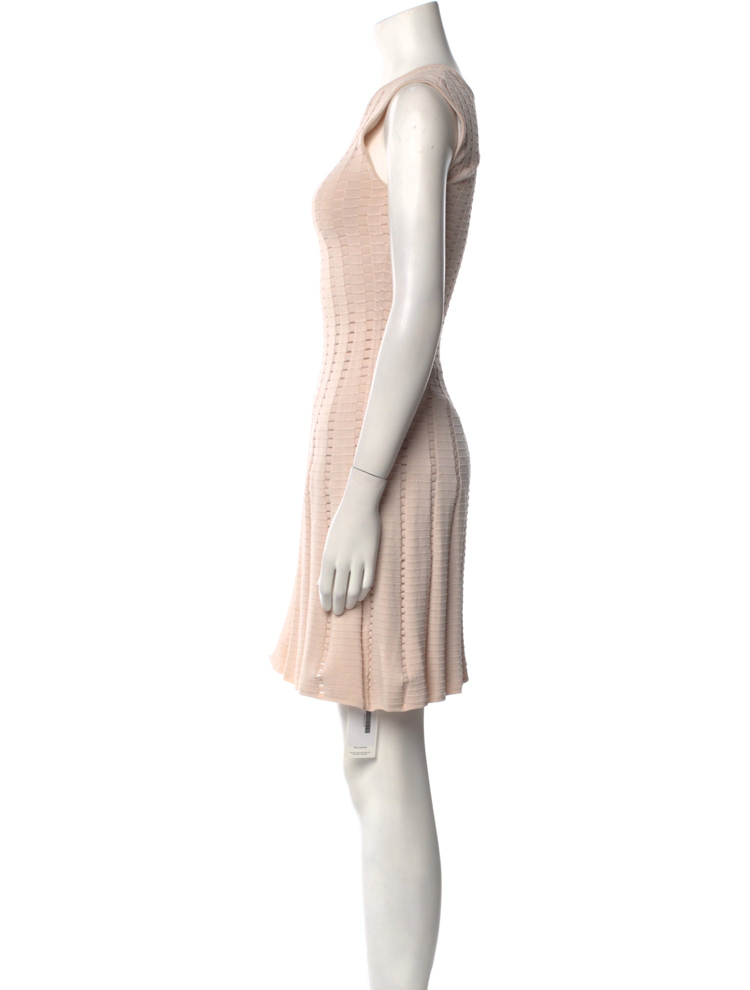 Ronny Kobo Scoop Neck Mini Dress