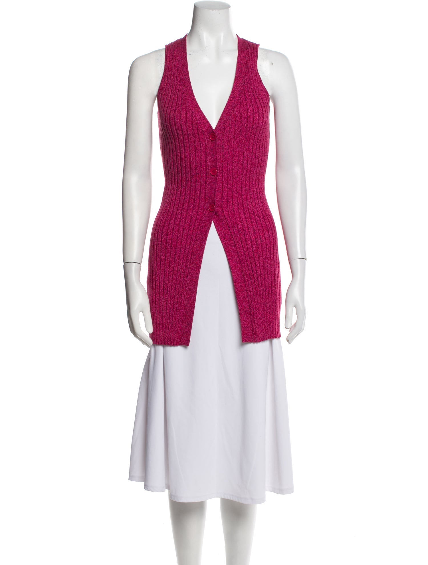 Ronny Kobo V-Neck Sleeveless Tunic