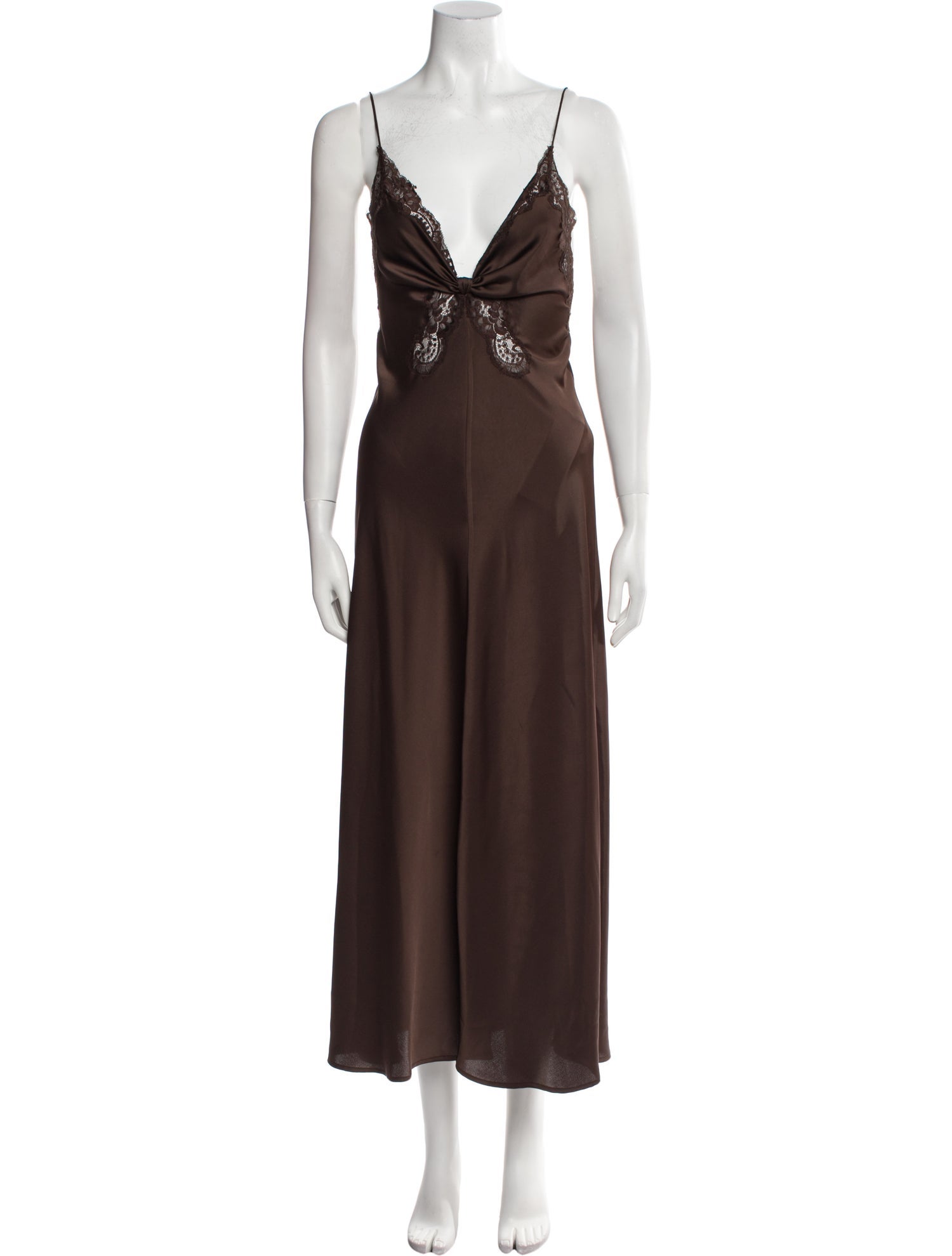 Ronny Kobo V-Neck Long Dress