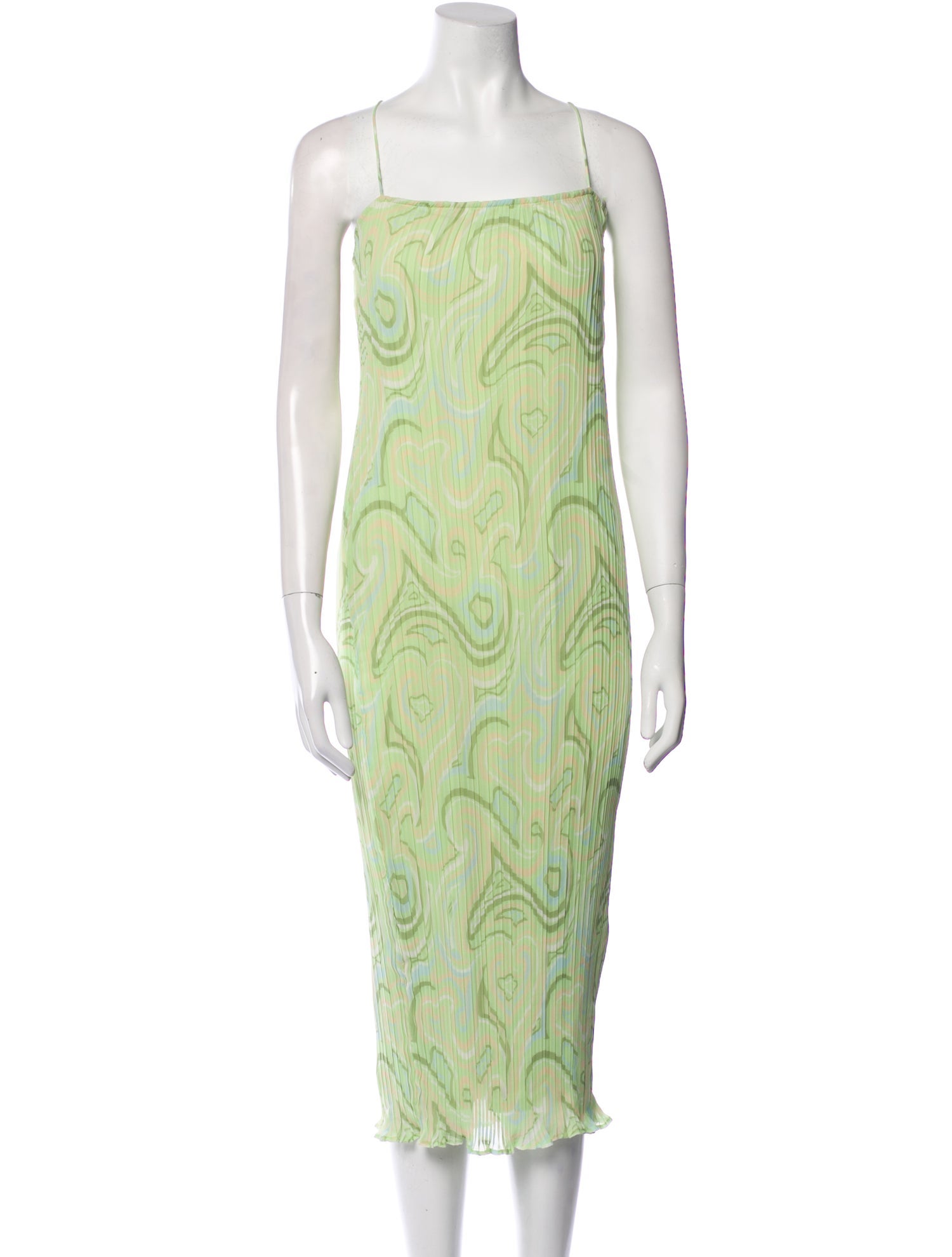 Ronny Kobo Paisley Print Midi Length Dress w/ Tags