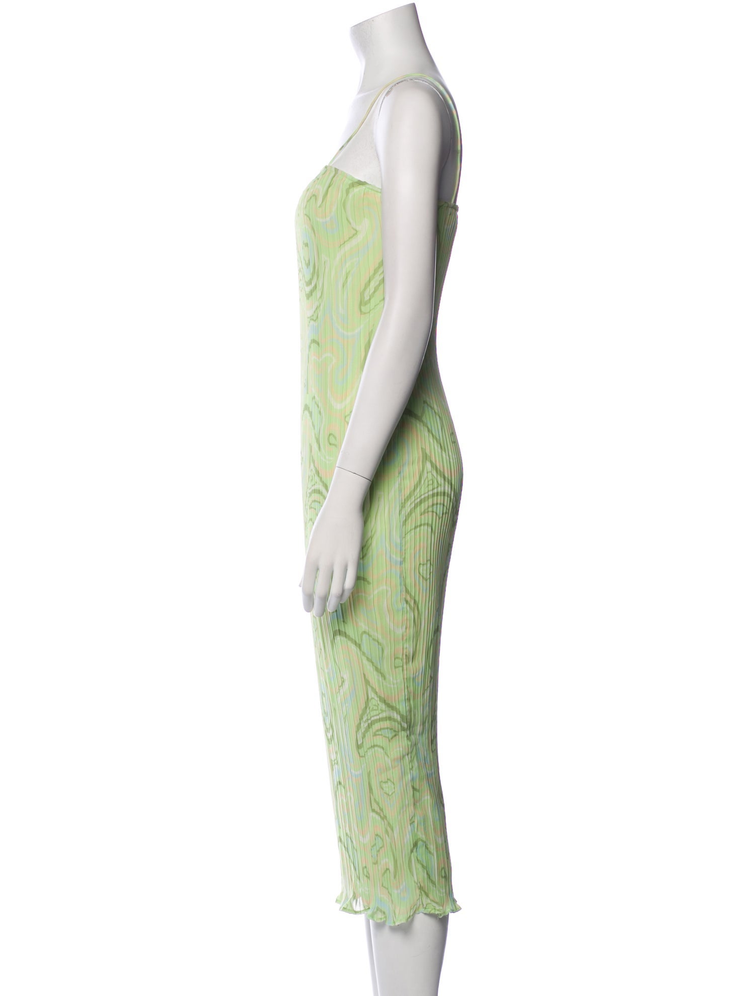 Ronny Kobo Paisley Print Midi Length Dress w/ Tags