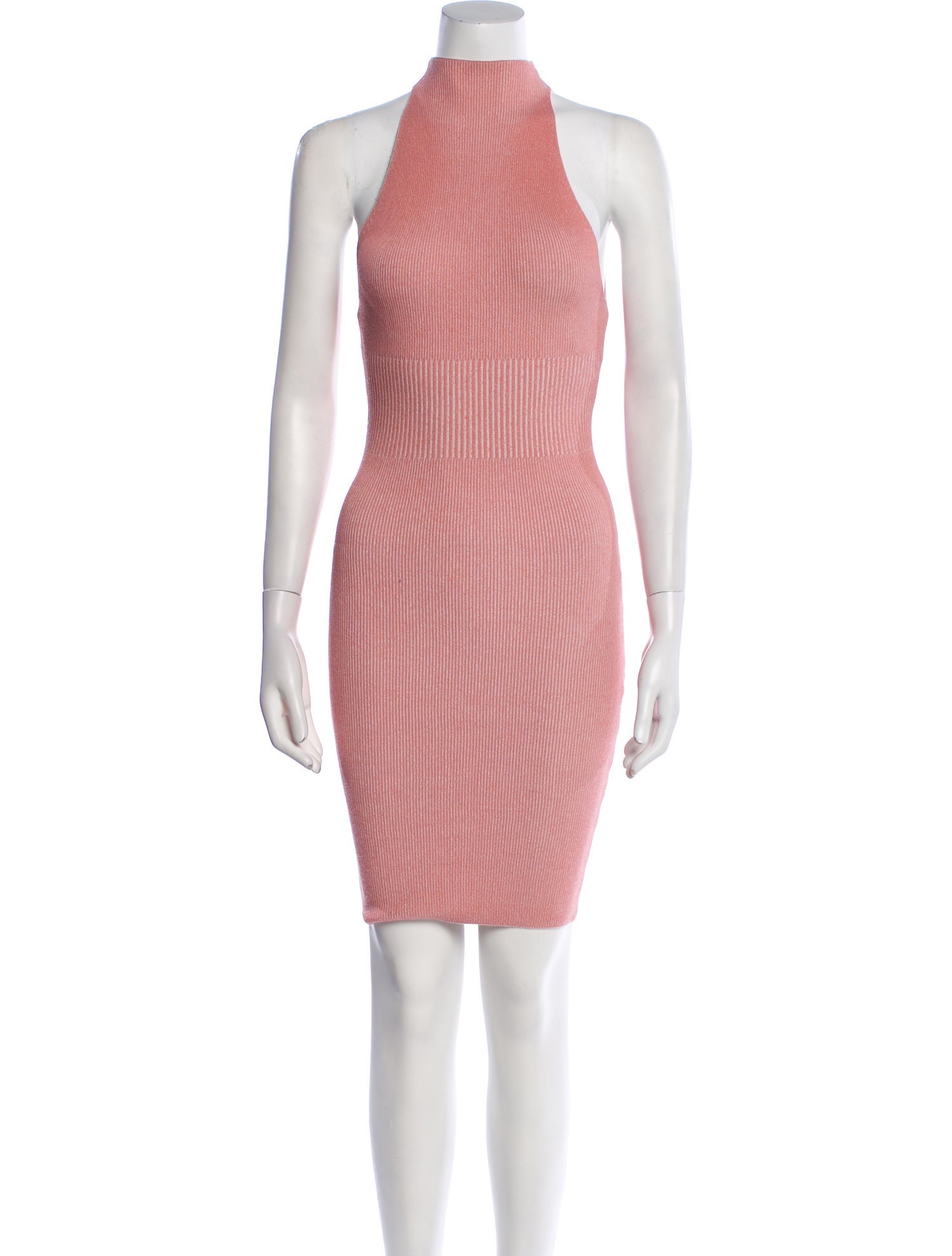 Ronny Kobo Turtleneck Knee-Length Dress