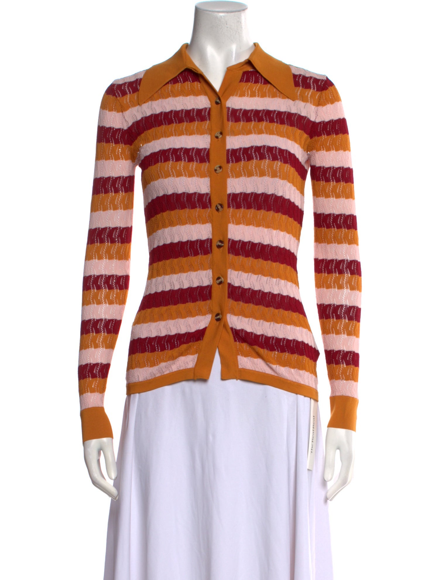 Dodo Bar Or Nylon Striped Sweater