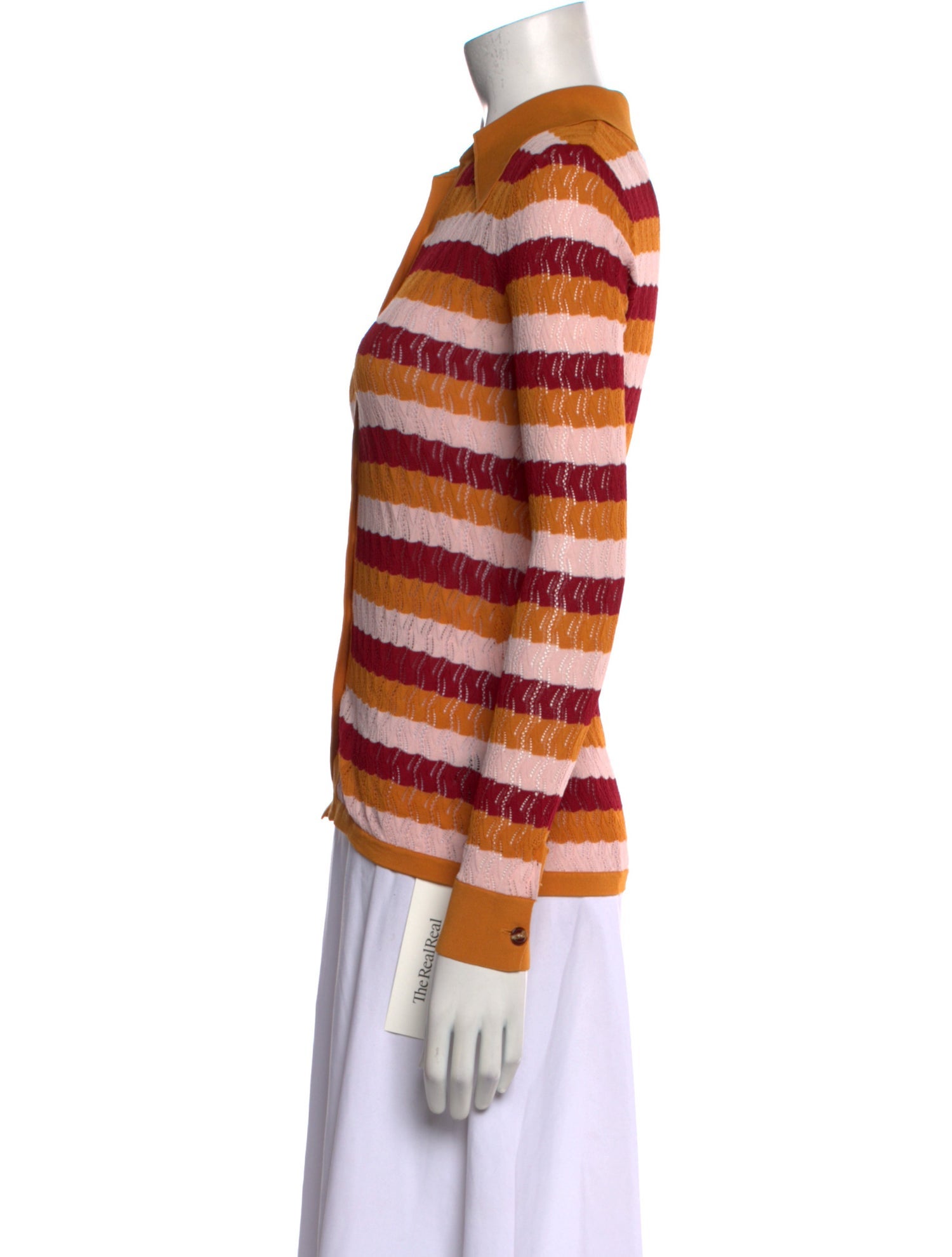 Dodo Bar Or Nylon Striped Sweater
