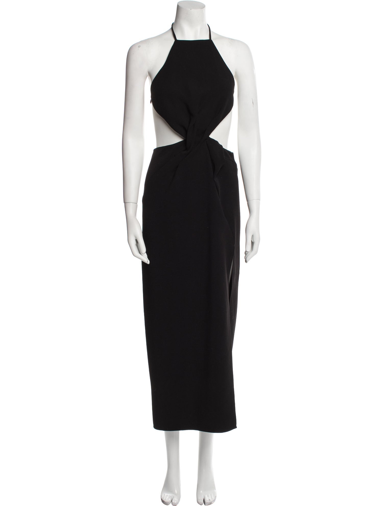 Ronny Kobo Halterneck Long Dress