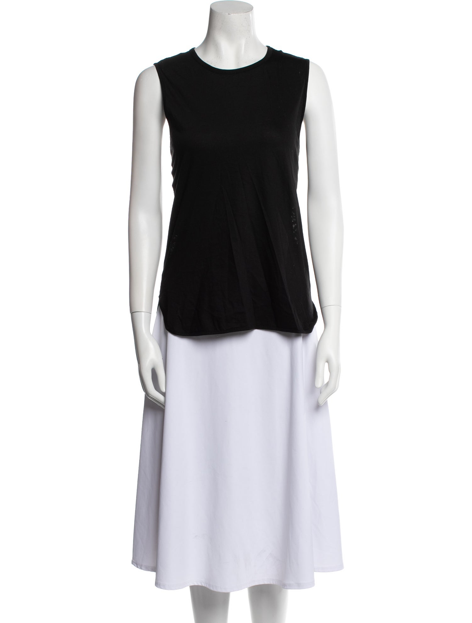 Ronny Kobo Crew Neck Sleeveless Top