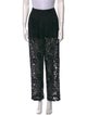Ronny Kobo Lace Pattern Straight Leg Pants