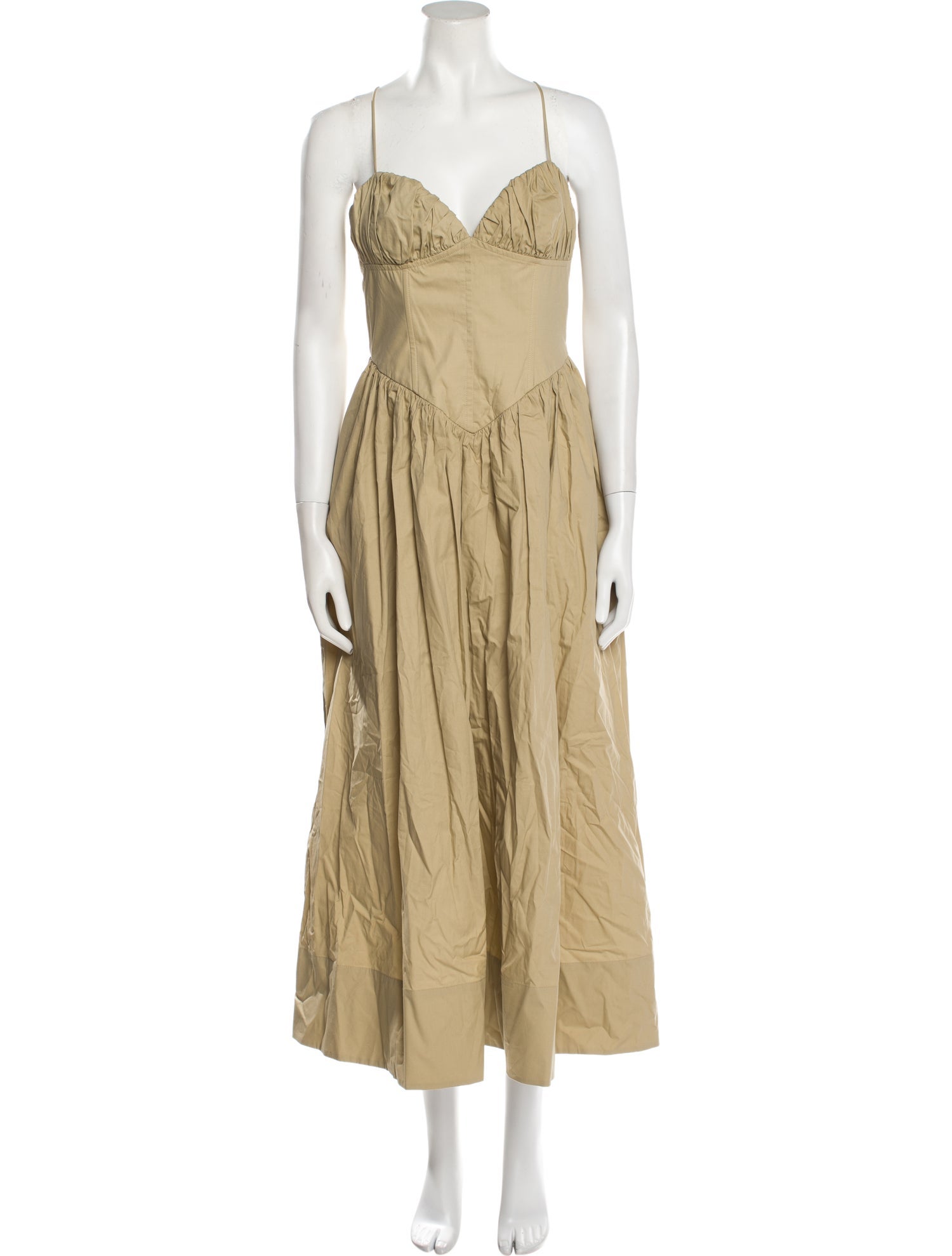 Ronny Kobo V-Neck Midi Length Dress w/ Tags