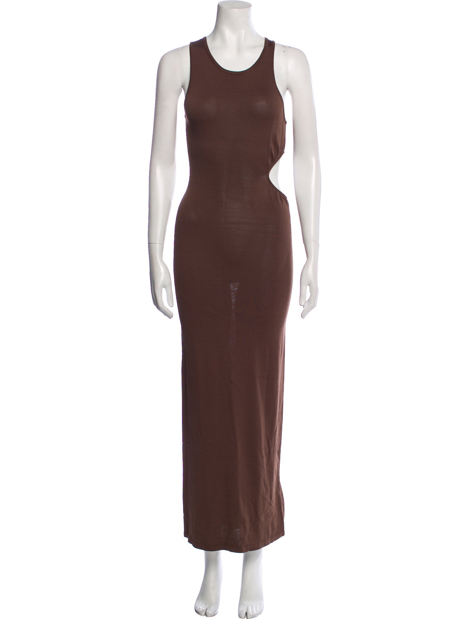 Ronny Kobo Scoop Neck Long Dress