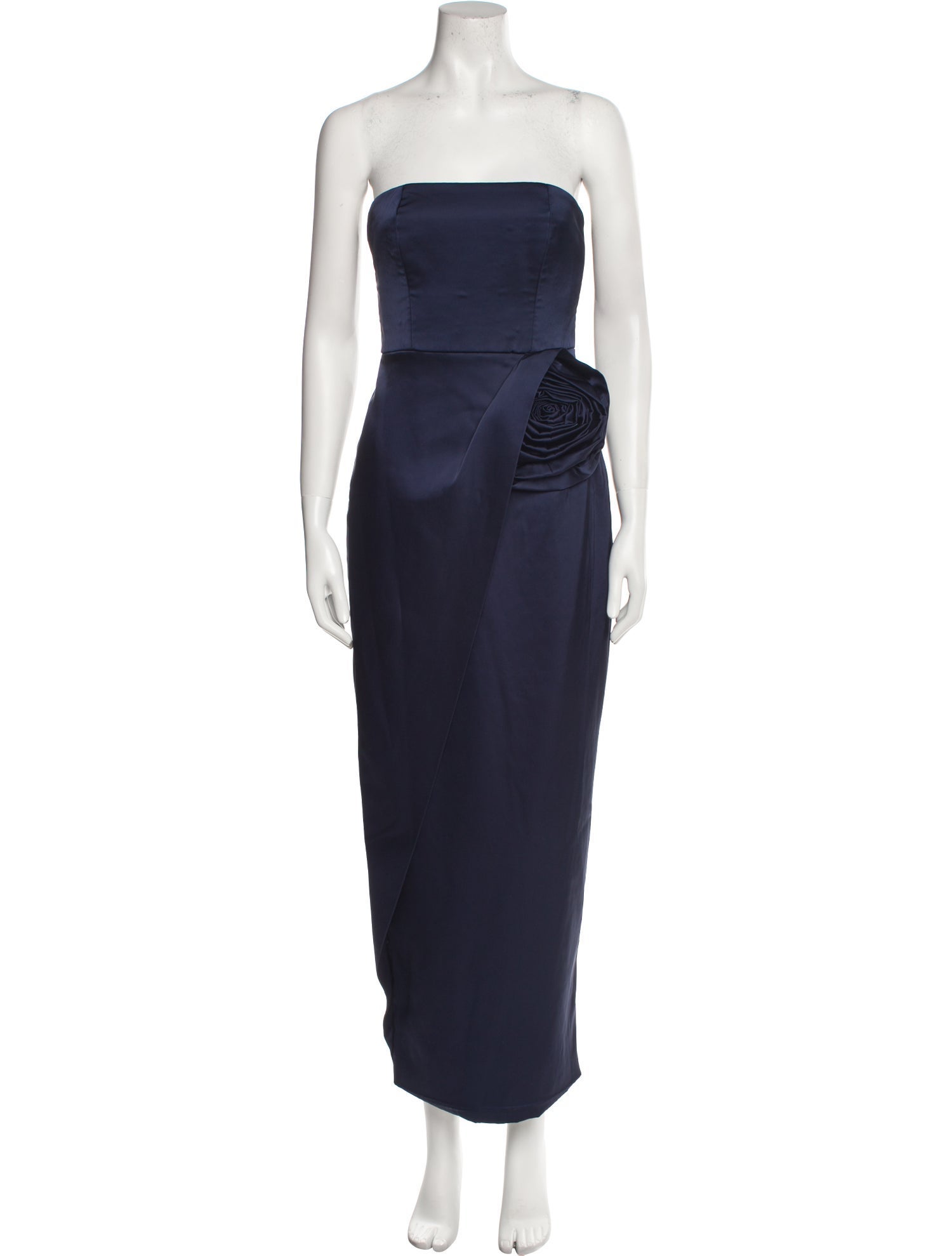 Ronny Kobo Strapless Midi Length Dress