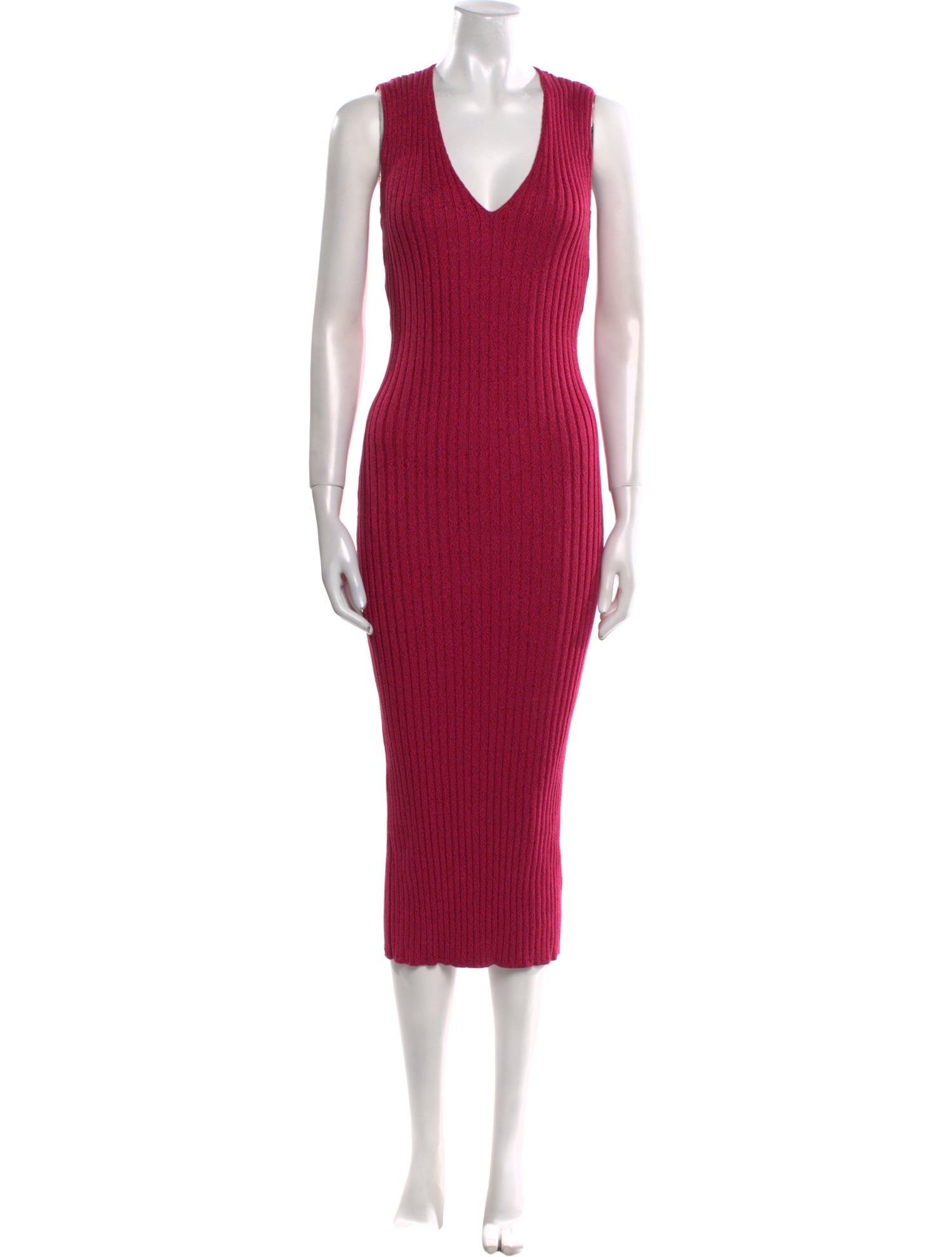 Ronny Kobo V-Neck Long Dress