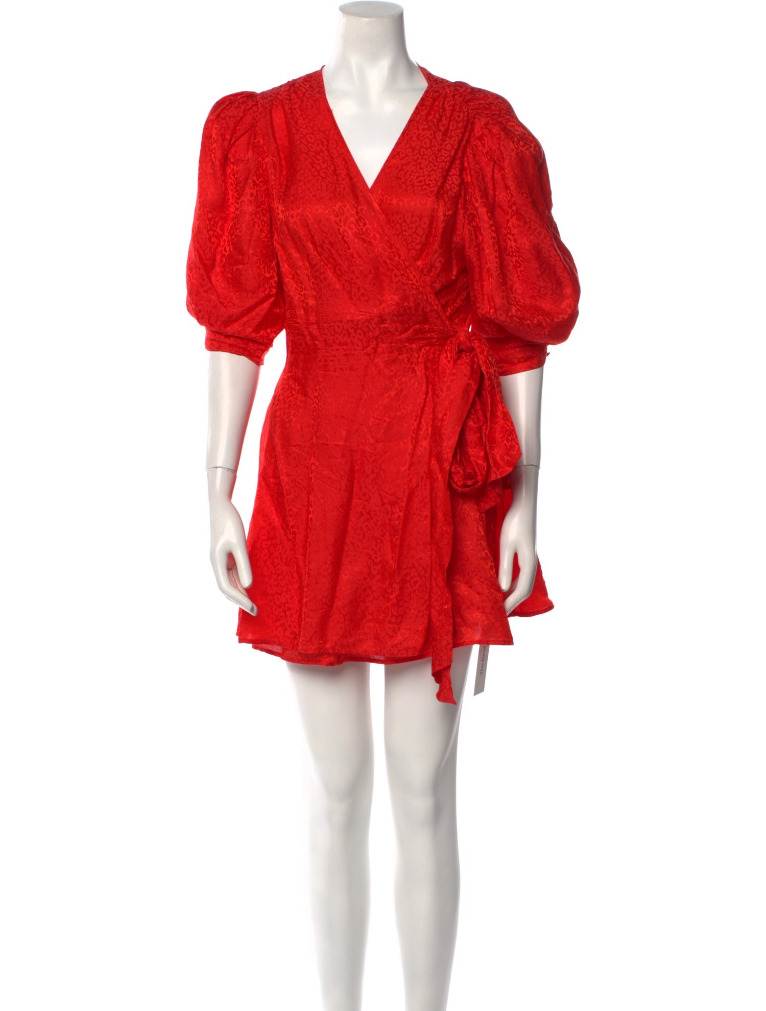 Ronny Kobo V-Neck Mini Dress