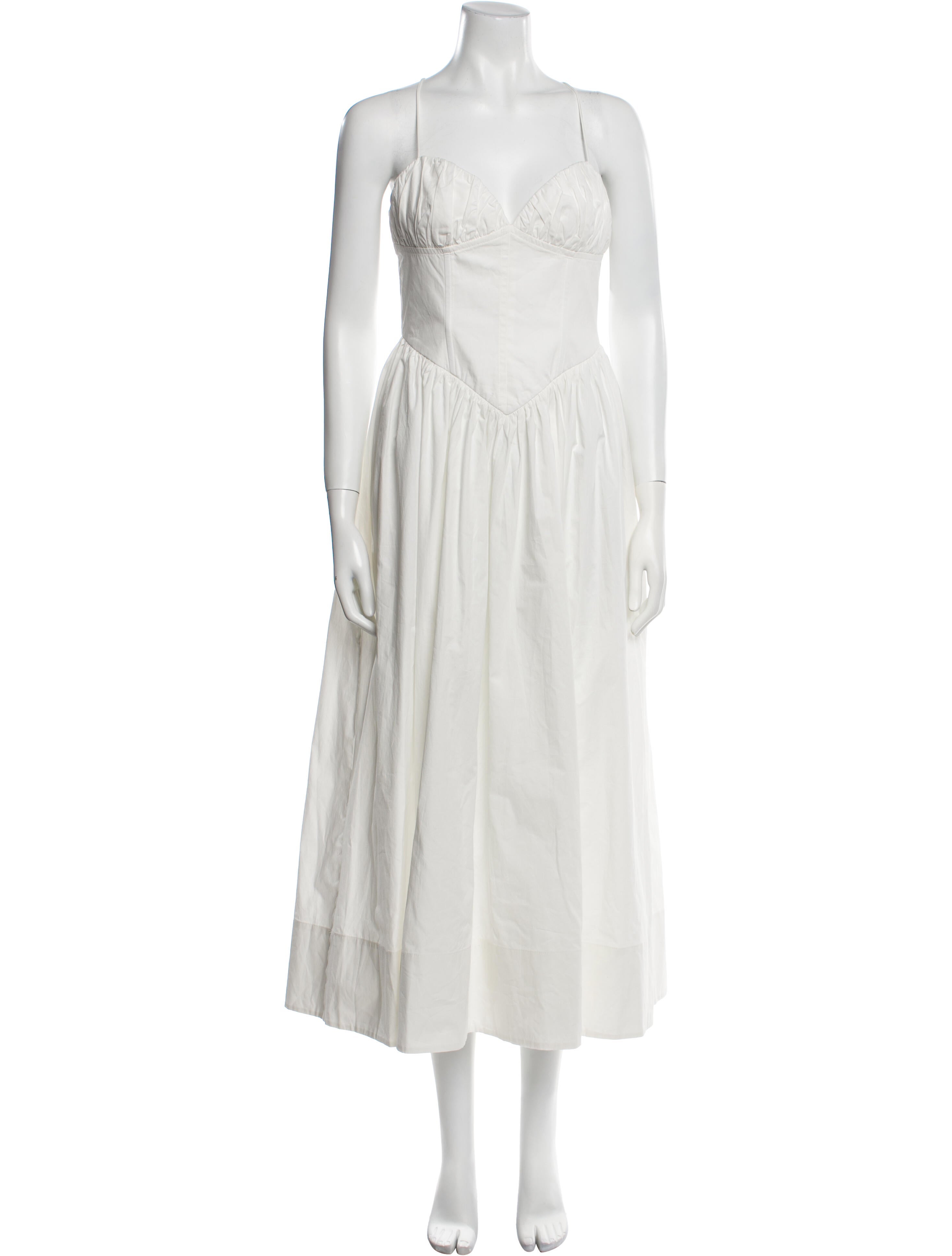 Ronny Kobo Square Neckline Long Dress