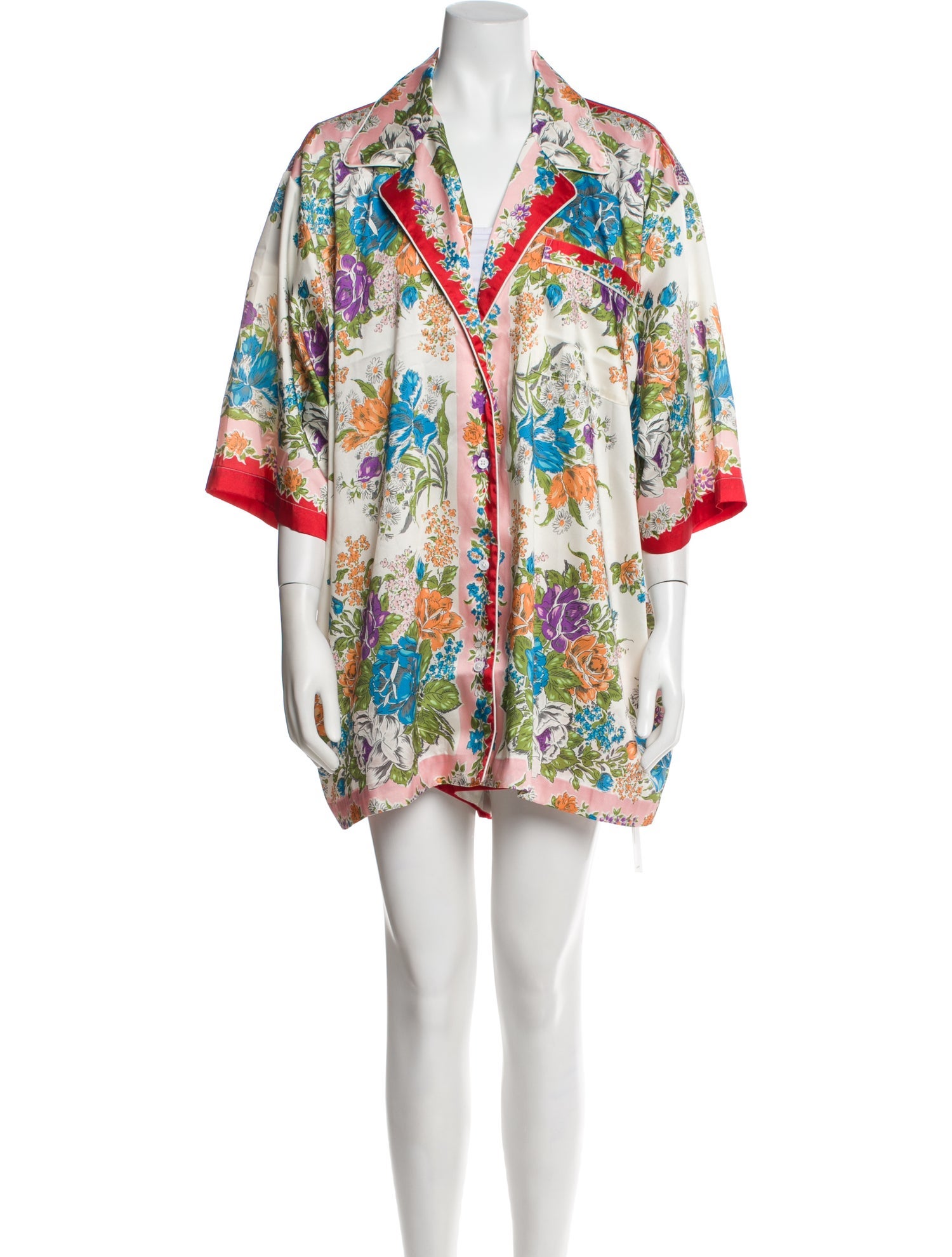 Ronny Kobo Floral Print Short Set w/ Tags