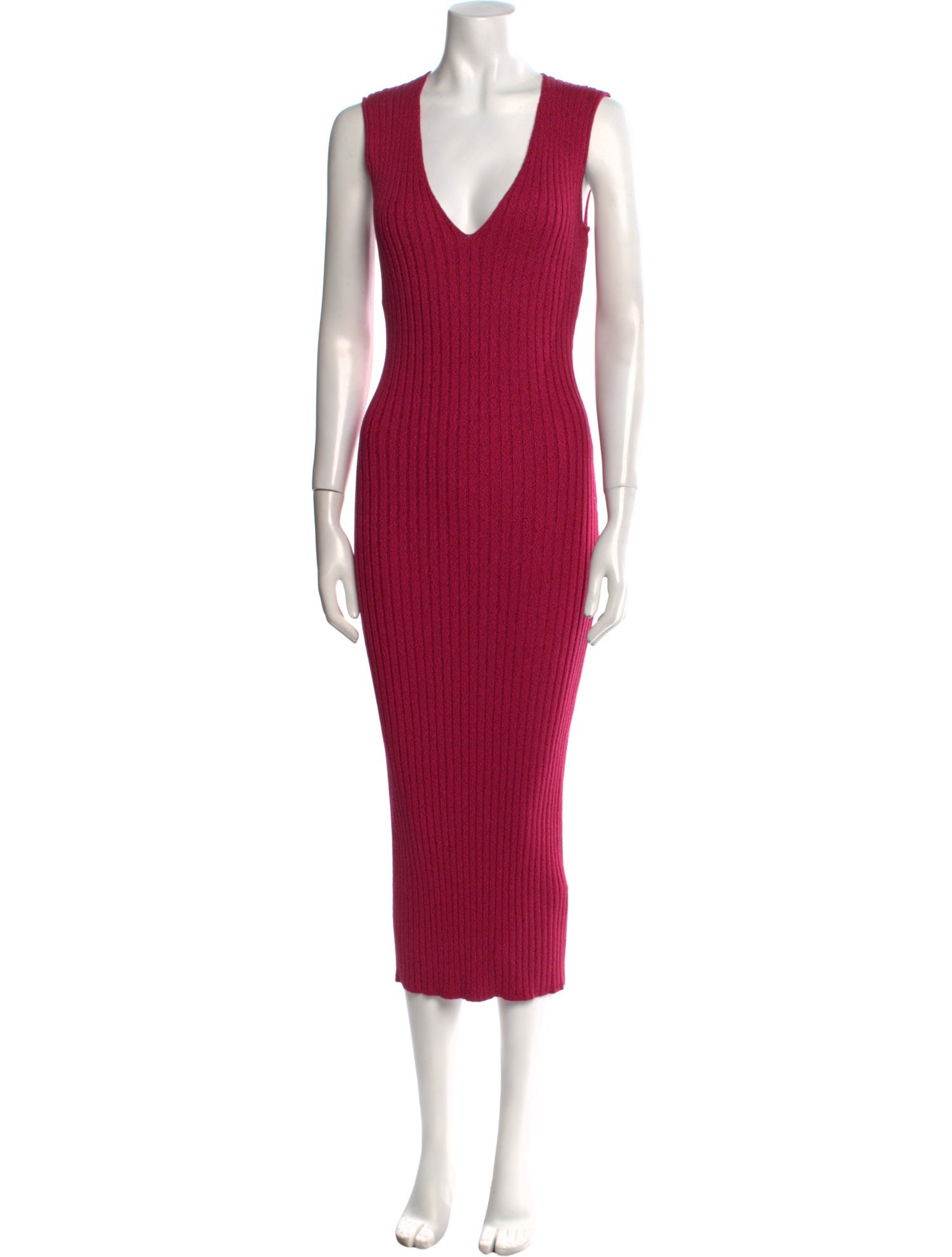 Ronny Kobo V-Neck Long Dress