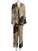 Ronny Kobo Animal Print Pant Set