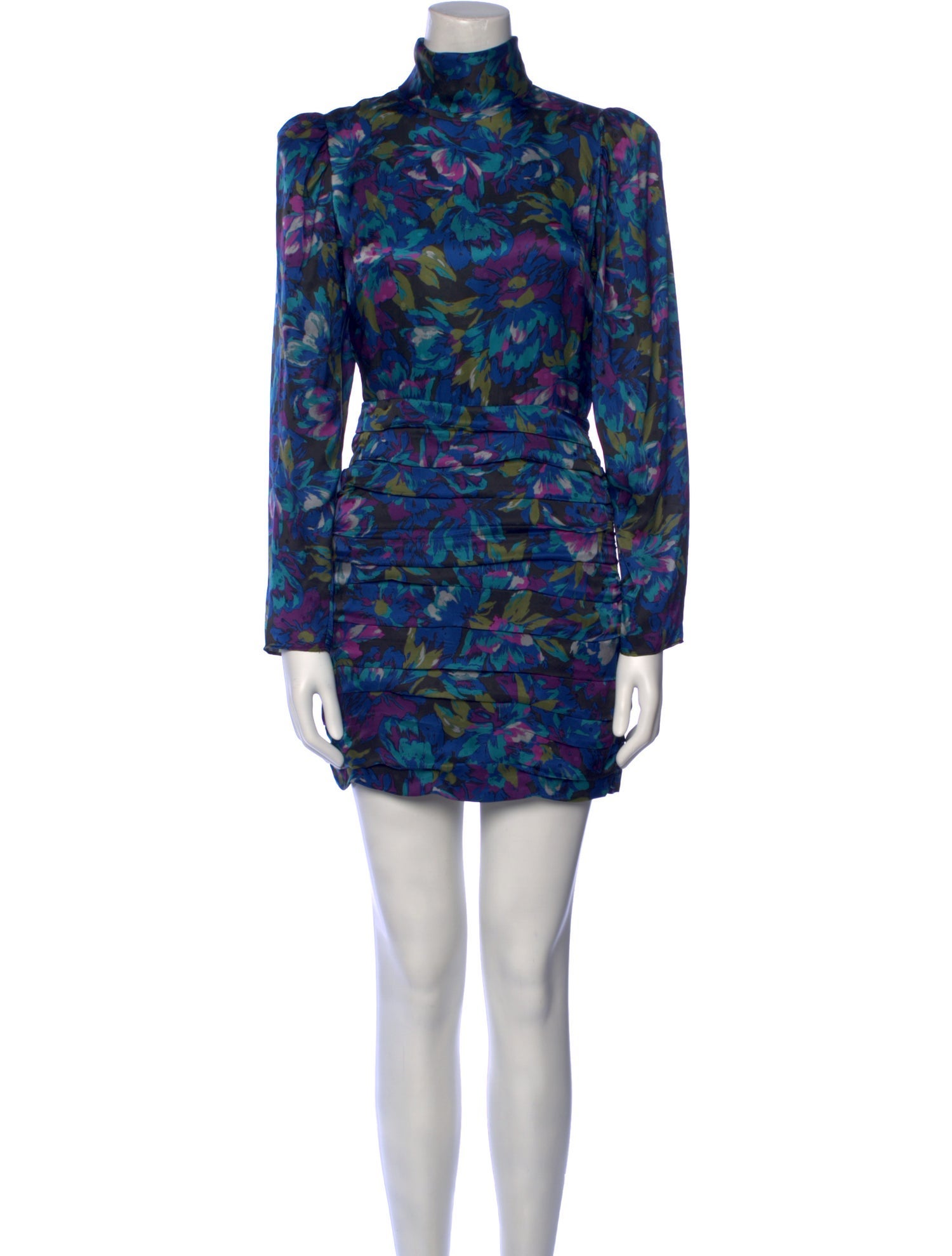 Ronny Kobo Printed Mini Dress