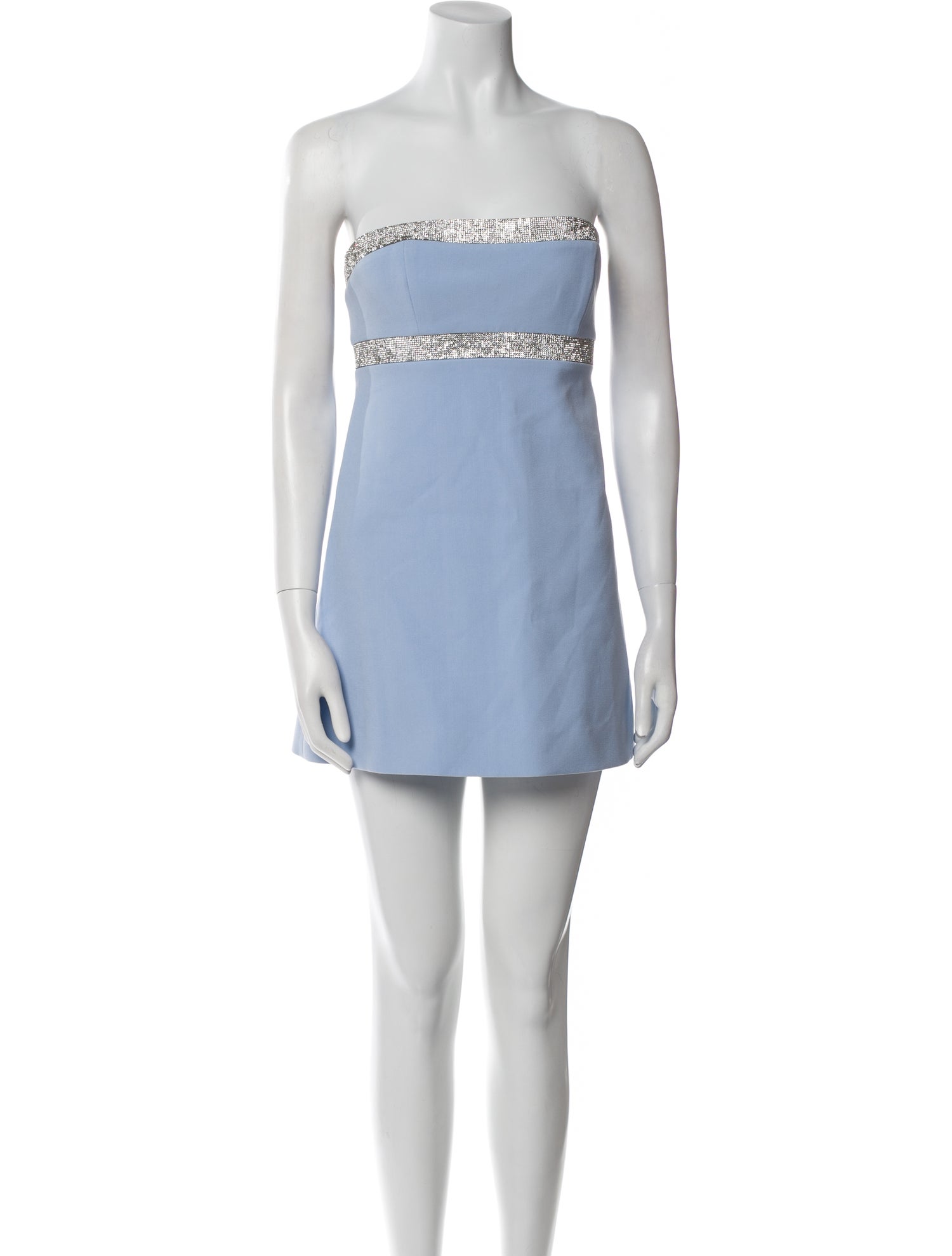 Ronny Kobo Strapless Mini Dress