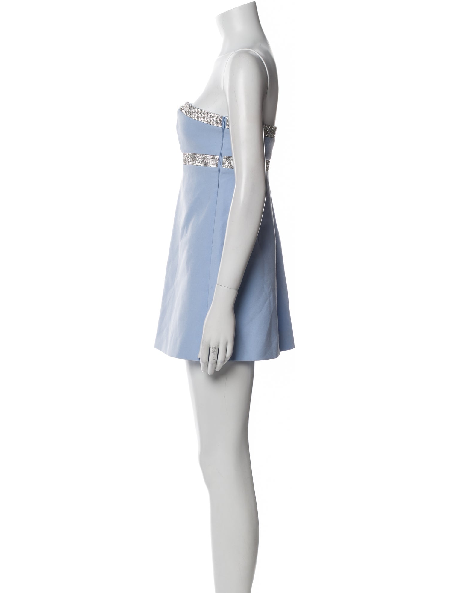 Ronny Kobo Strapless Mini Dress