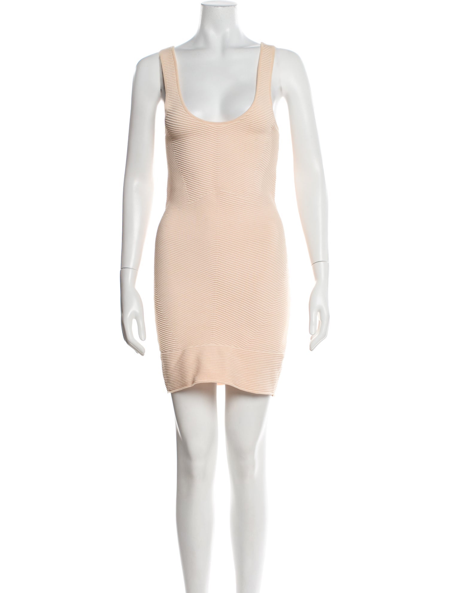 Ronny Kobo Scoop Neck Mini Dress