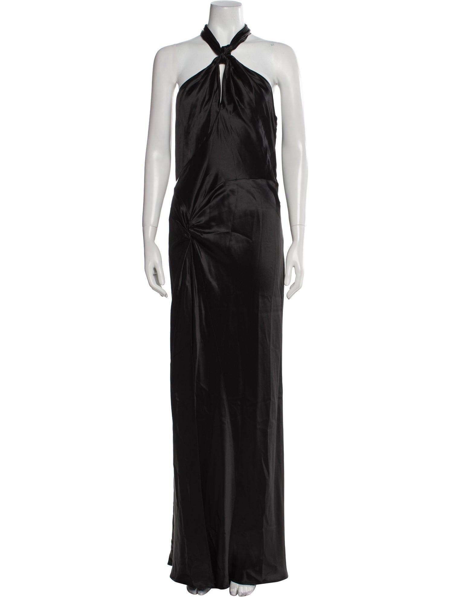 Ronny Kobo Halterneck Long Dress