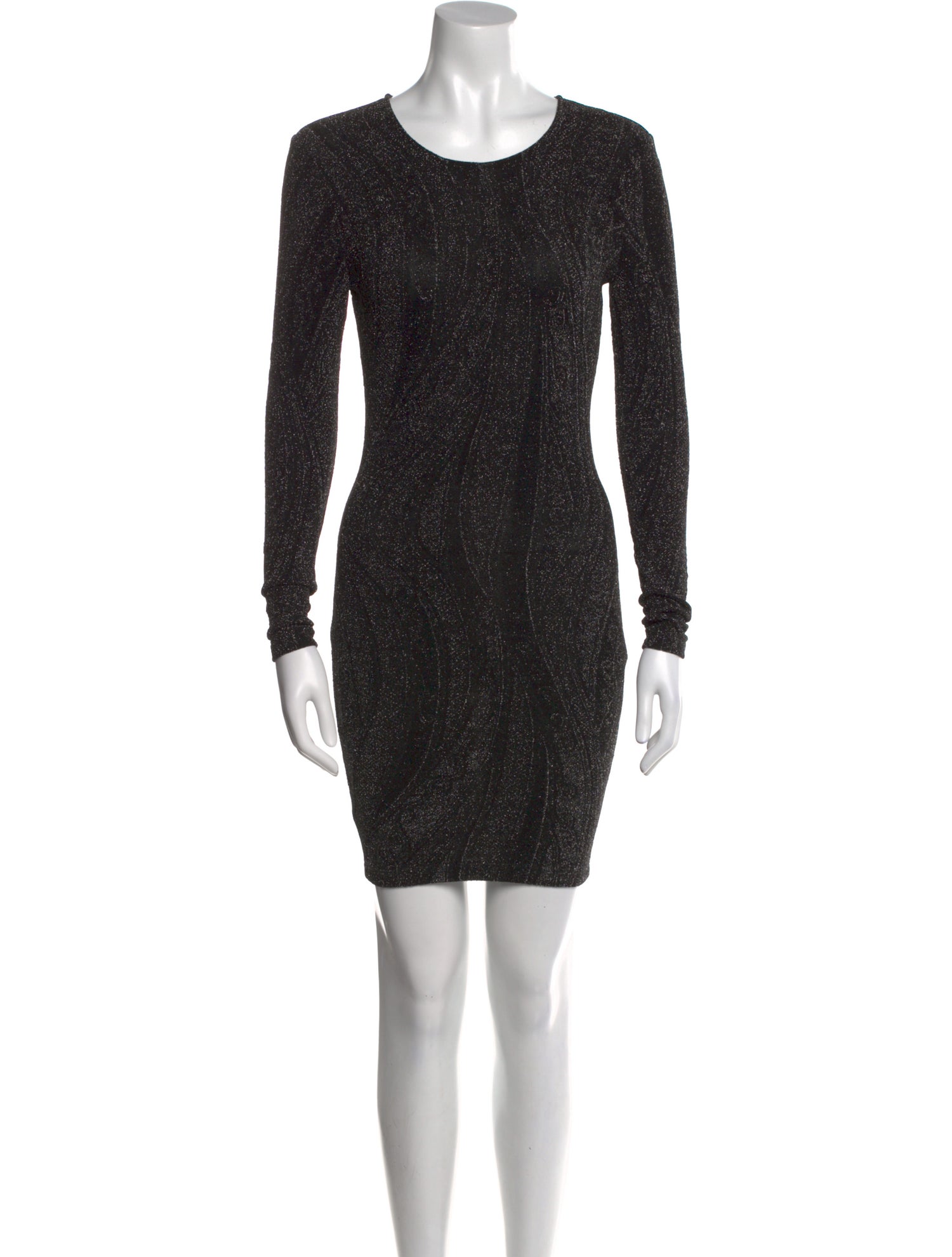 Ronny Kobo Scoop Neck Mini Dress