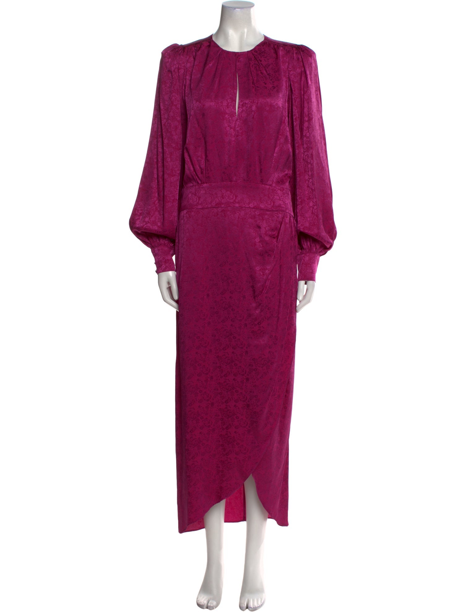 Ronny Kobo Silk Long Dress