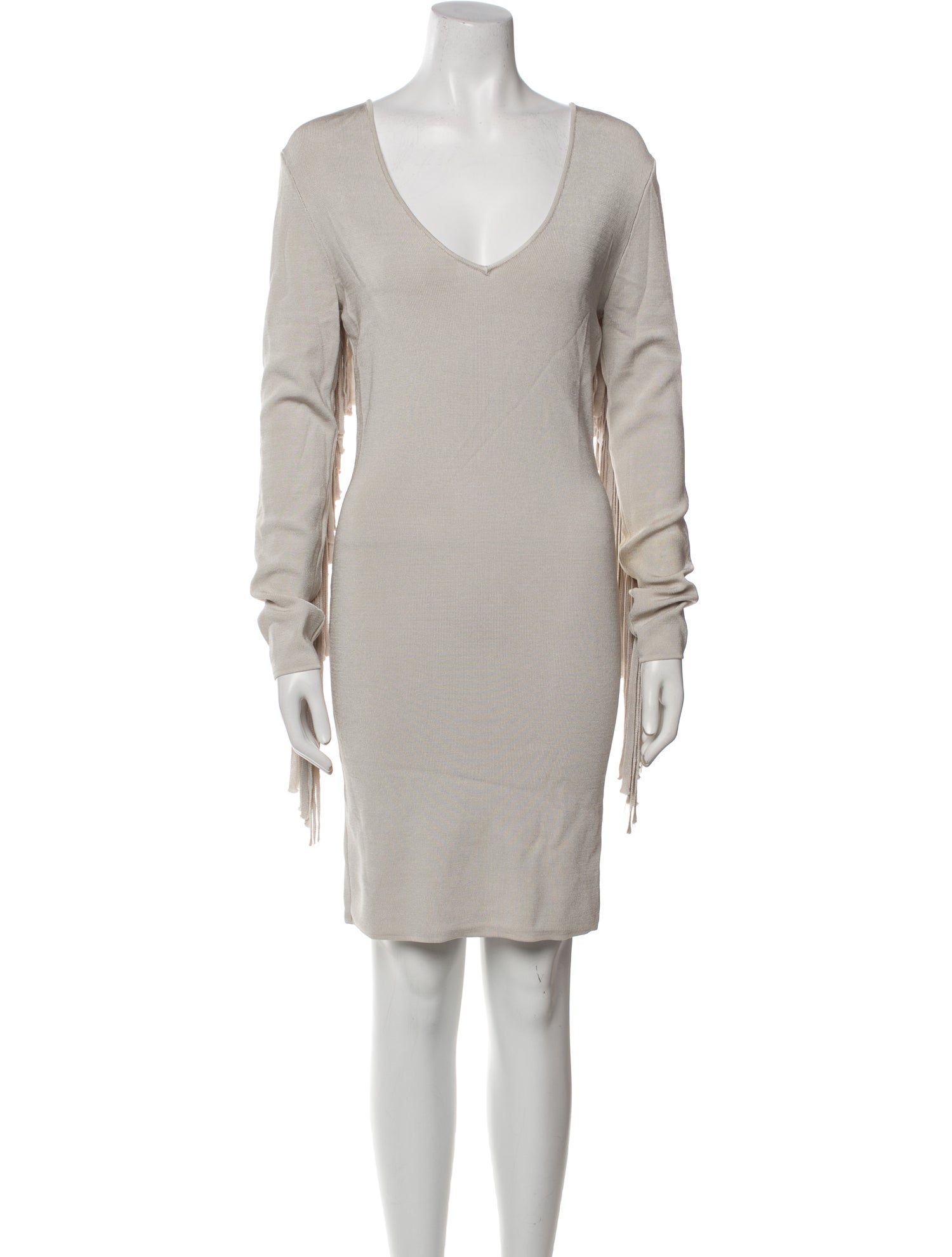 Ronny Kobo V-Neck Mini Dress