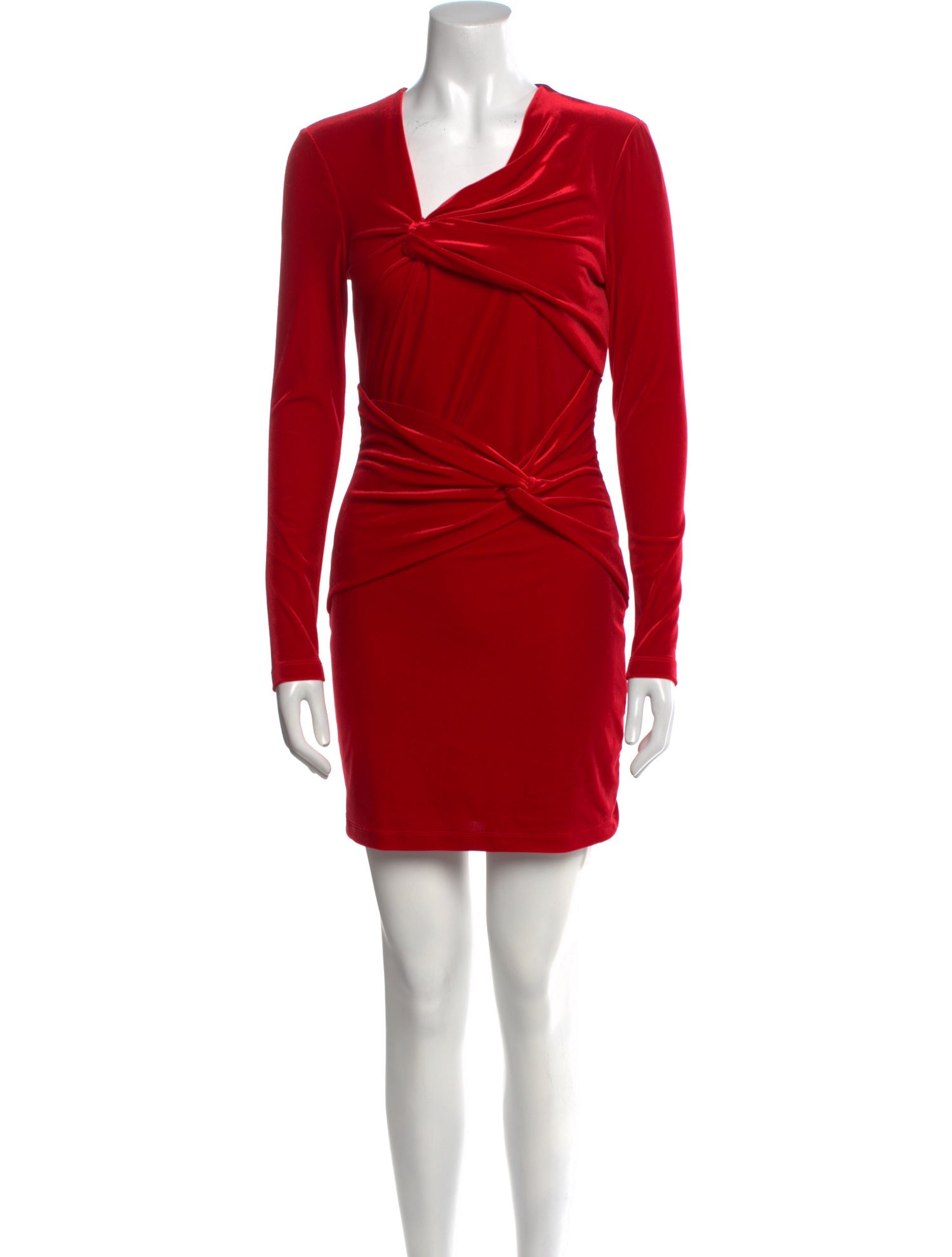 Ronny Kobo Cowl Neck Mini Dress