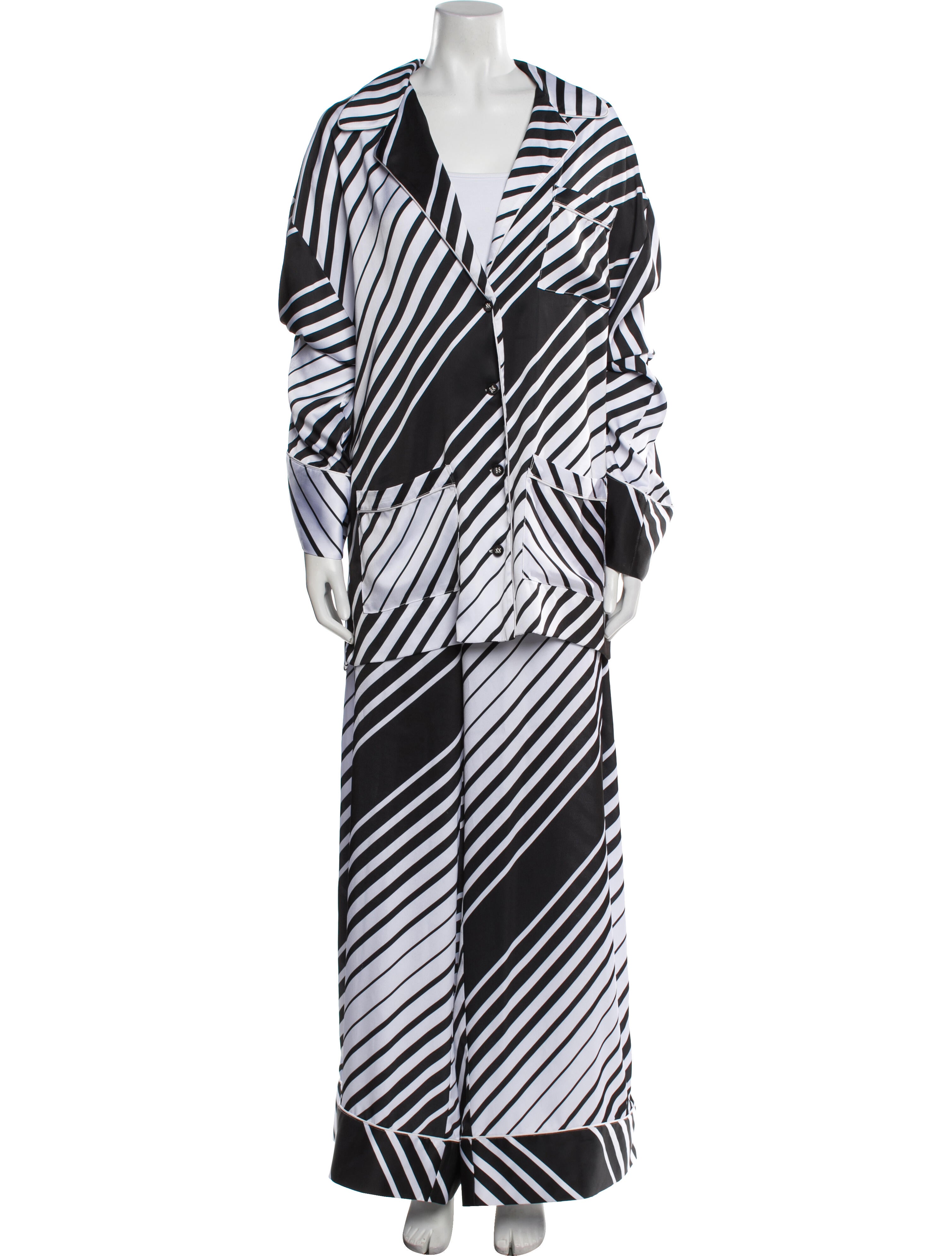 Ronny Kobo Striped Pant Set