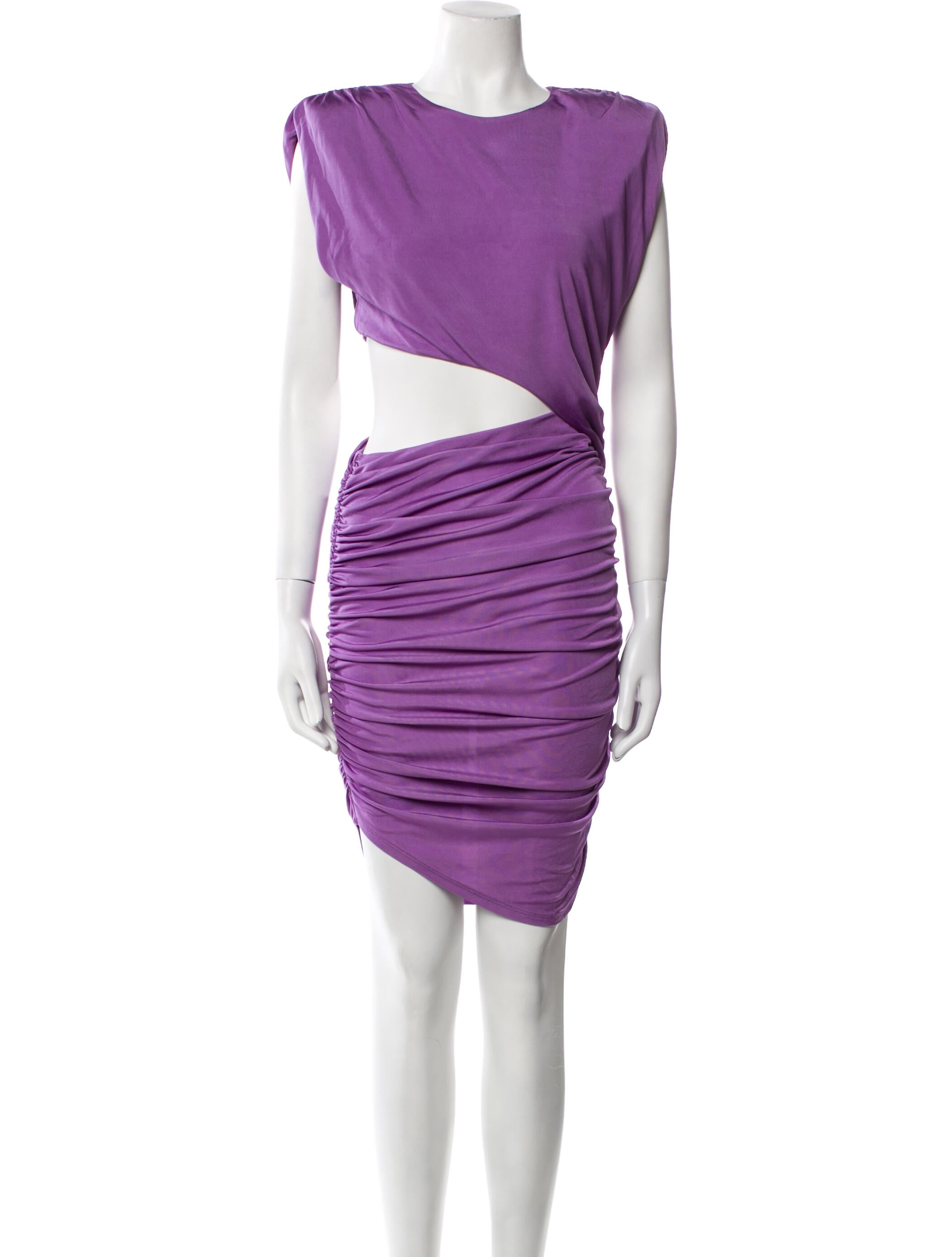 Ronny Kobo Scoop Neck Mini Dress