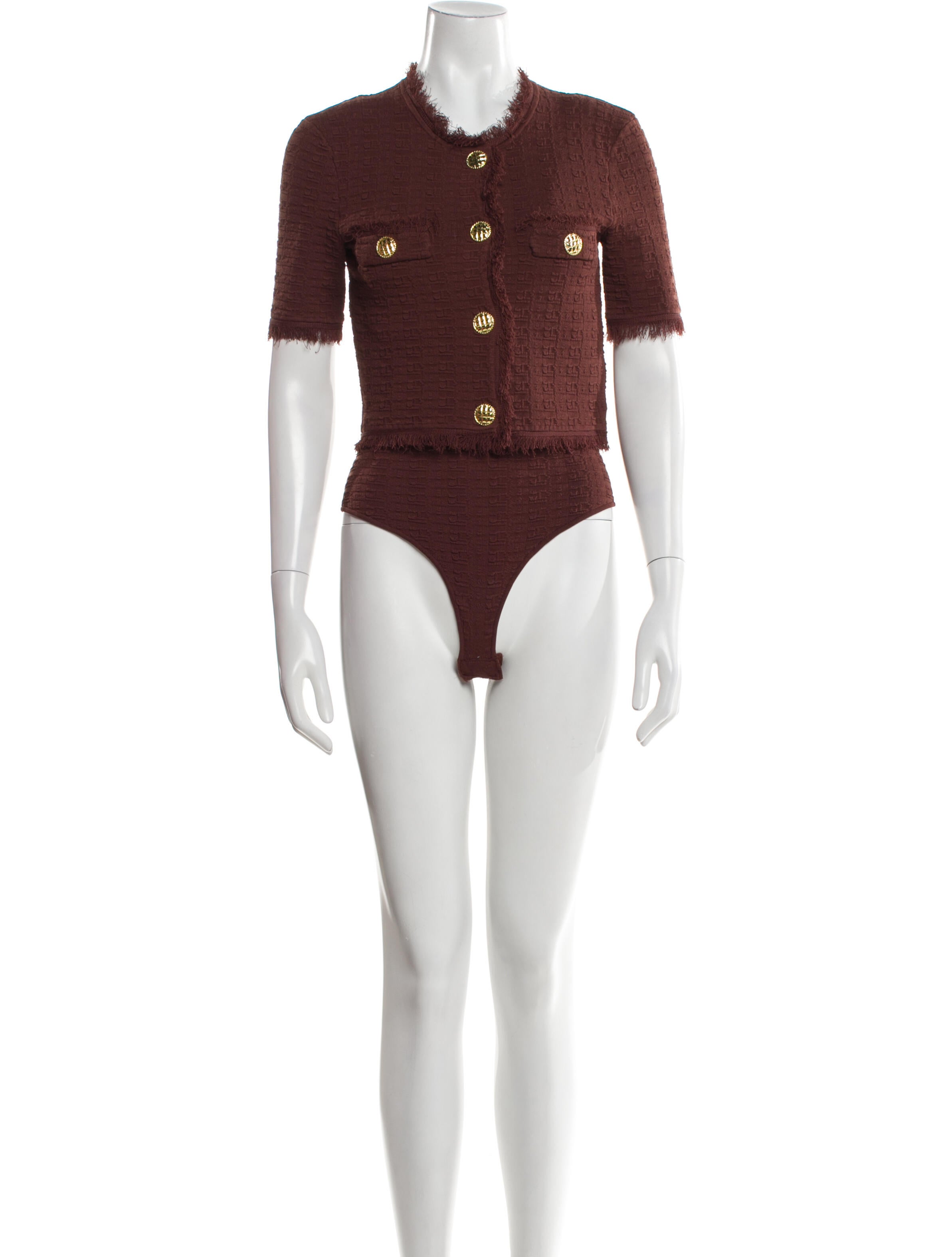 Ronny Kobo Patterned Fringe Trim Accent Set