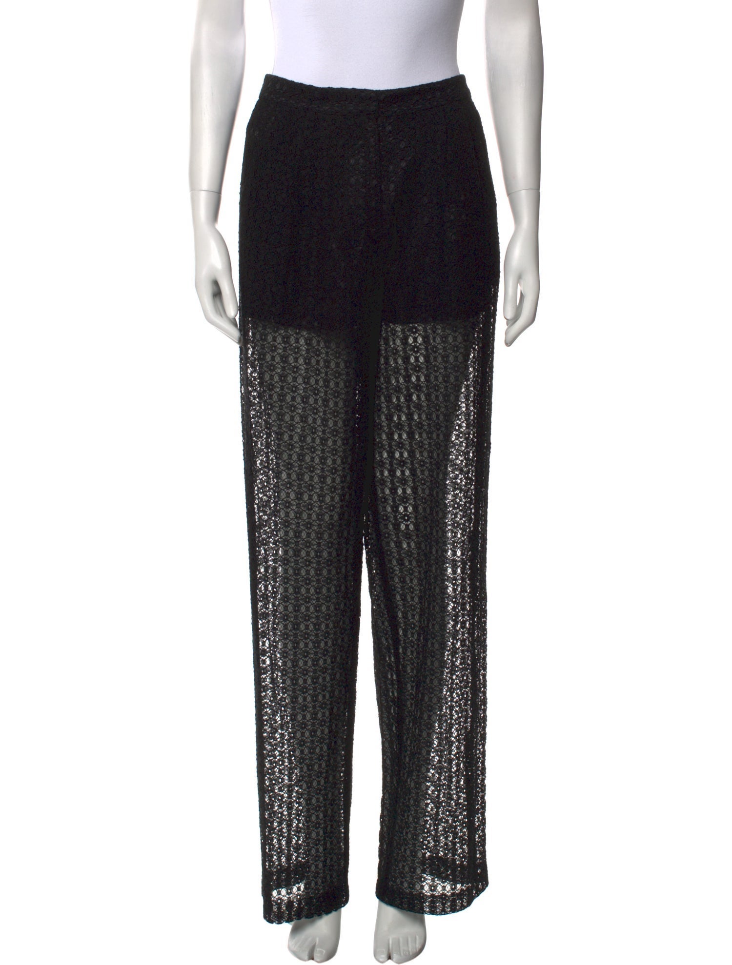 Ronny Kobo Printed Wide Leg Pants
