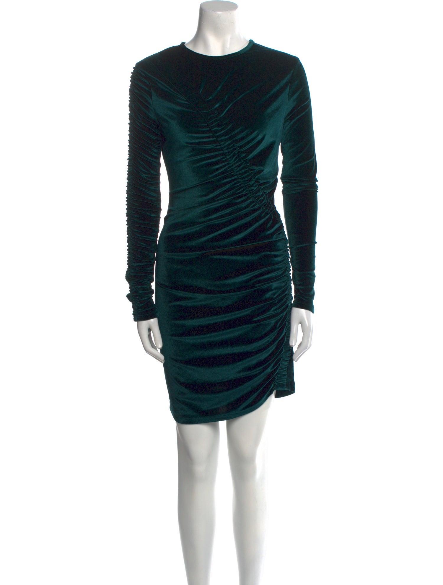 Ronny Kobo Crew Neck Mini Dress