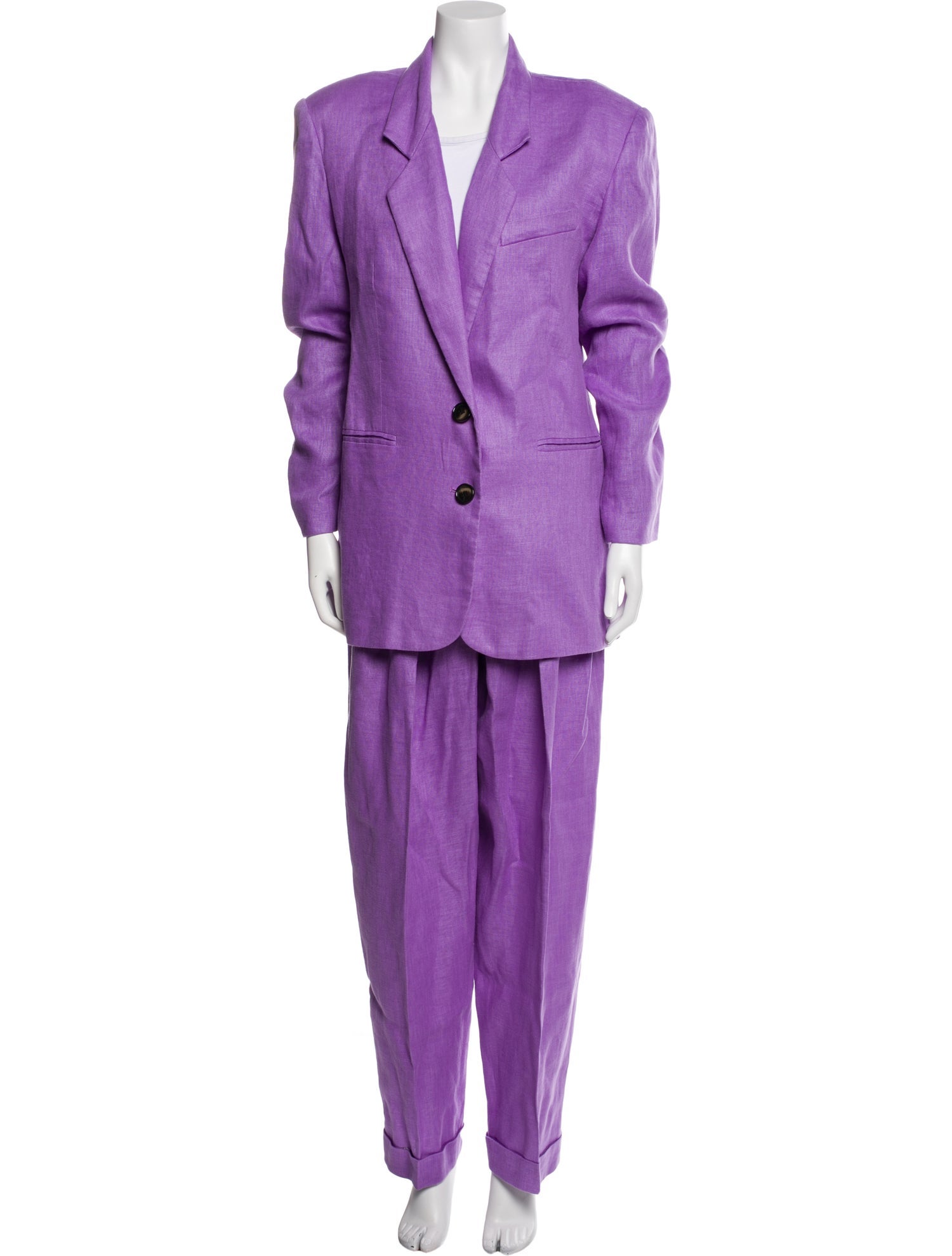 Ronny Kobo Linen Pantsuit